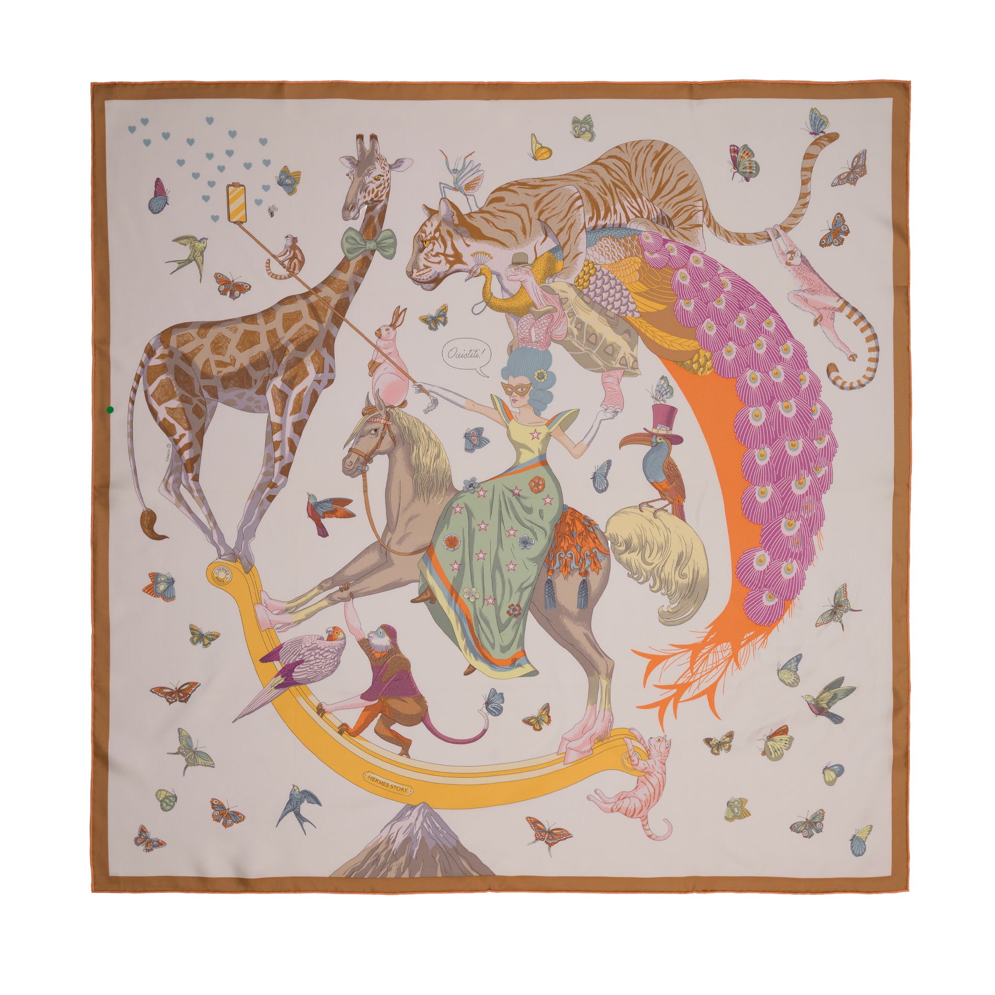Accessoire HERMES en Soie Multicolor - 103802