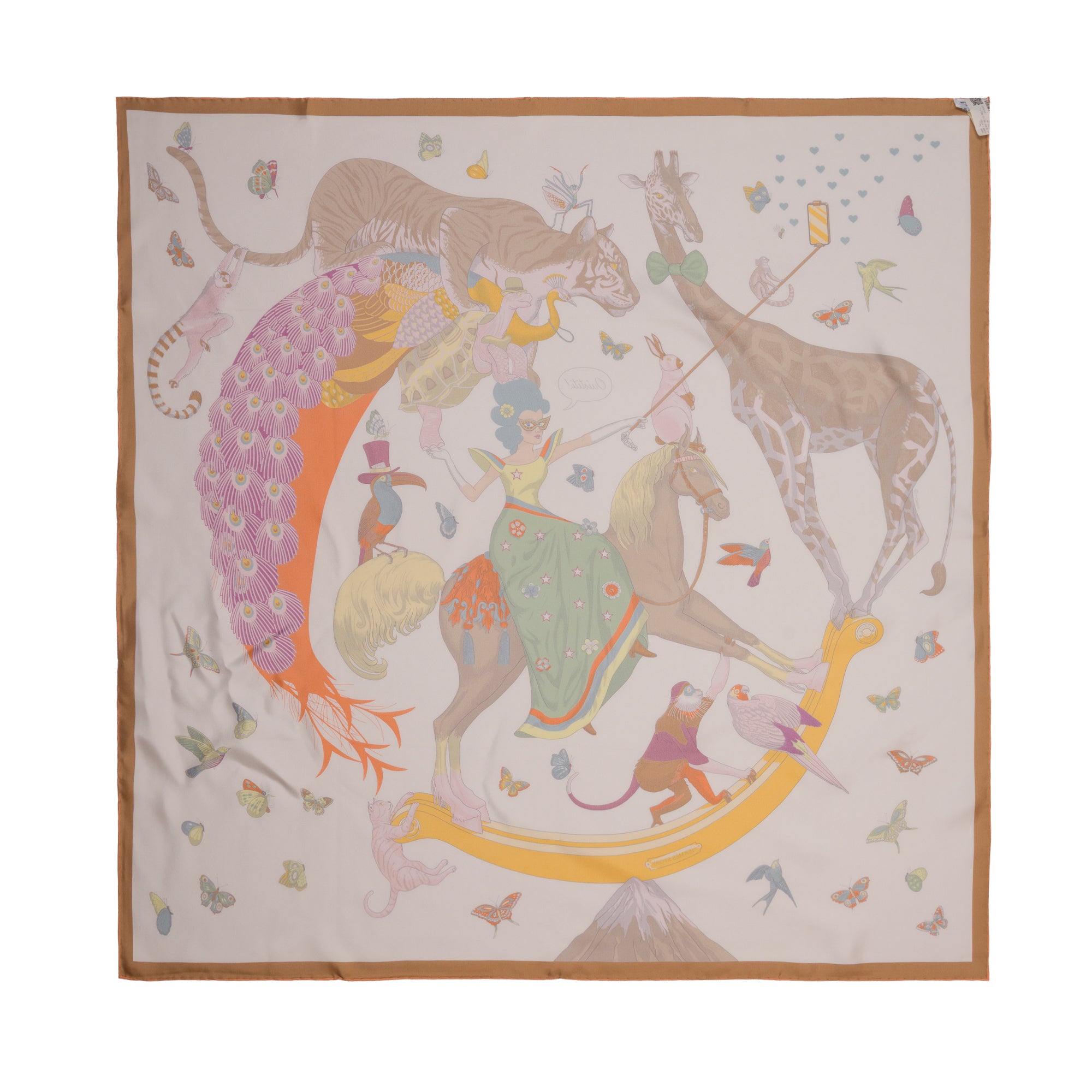 Accessoire HERMES en Soie Multicolor - 103802