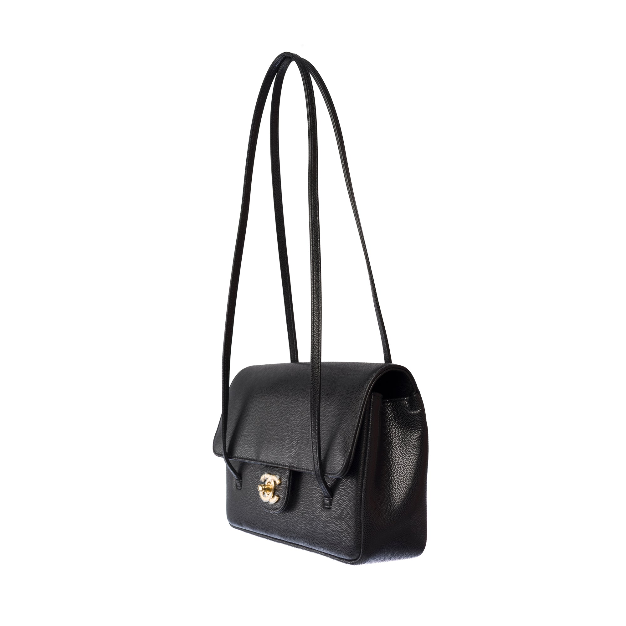 Sac CHANEL en Cuir Noir - 103808