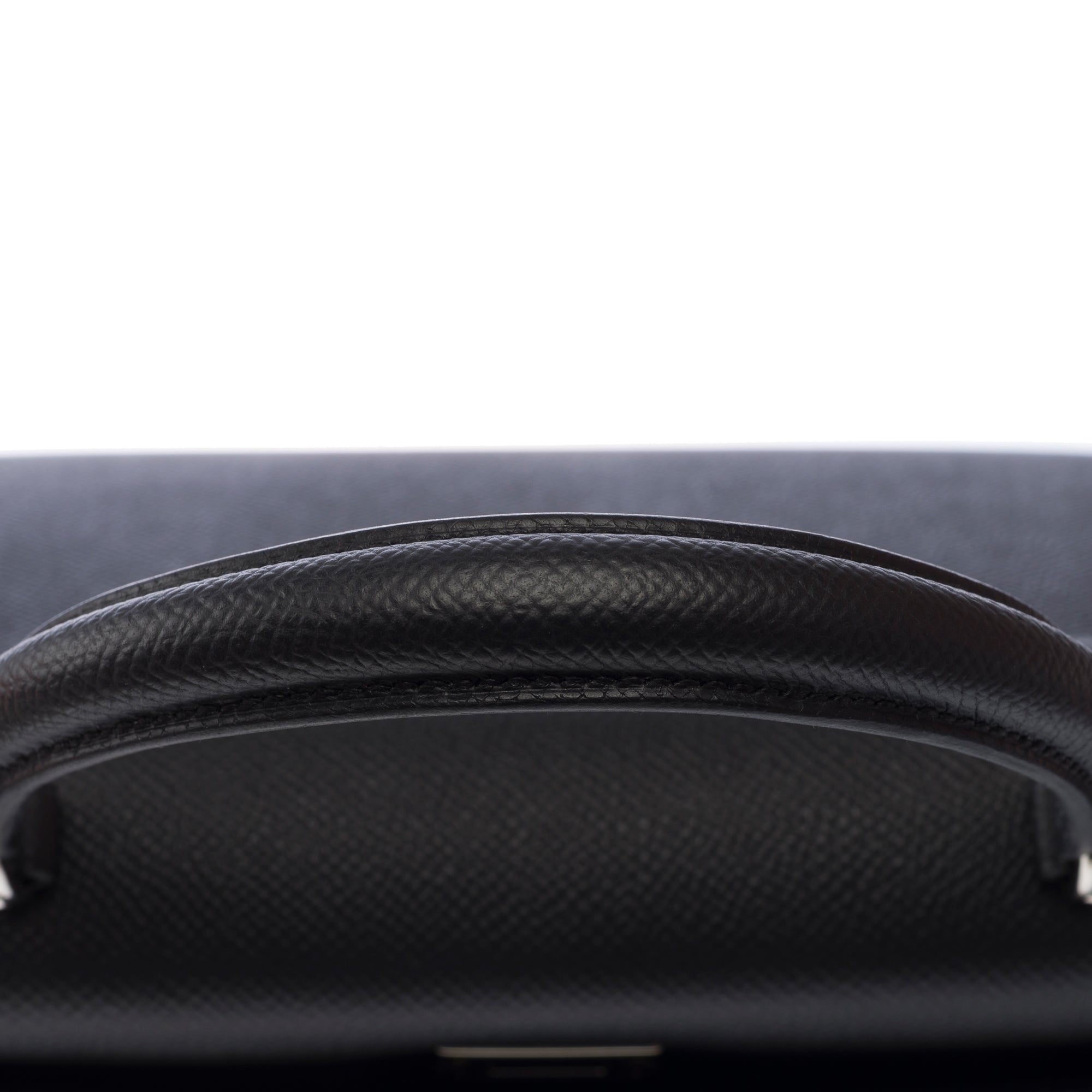 Sac HERMES Kelly 25 en Cuir Noir - 103817