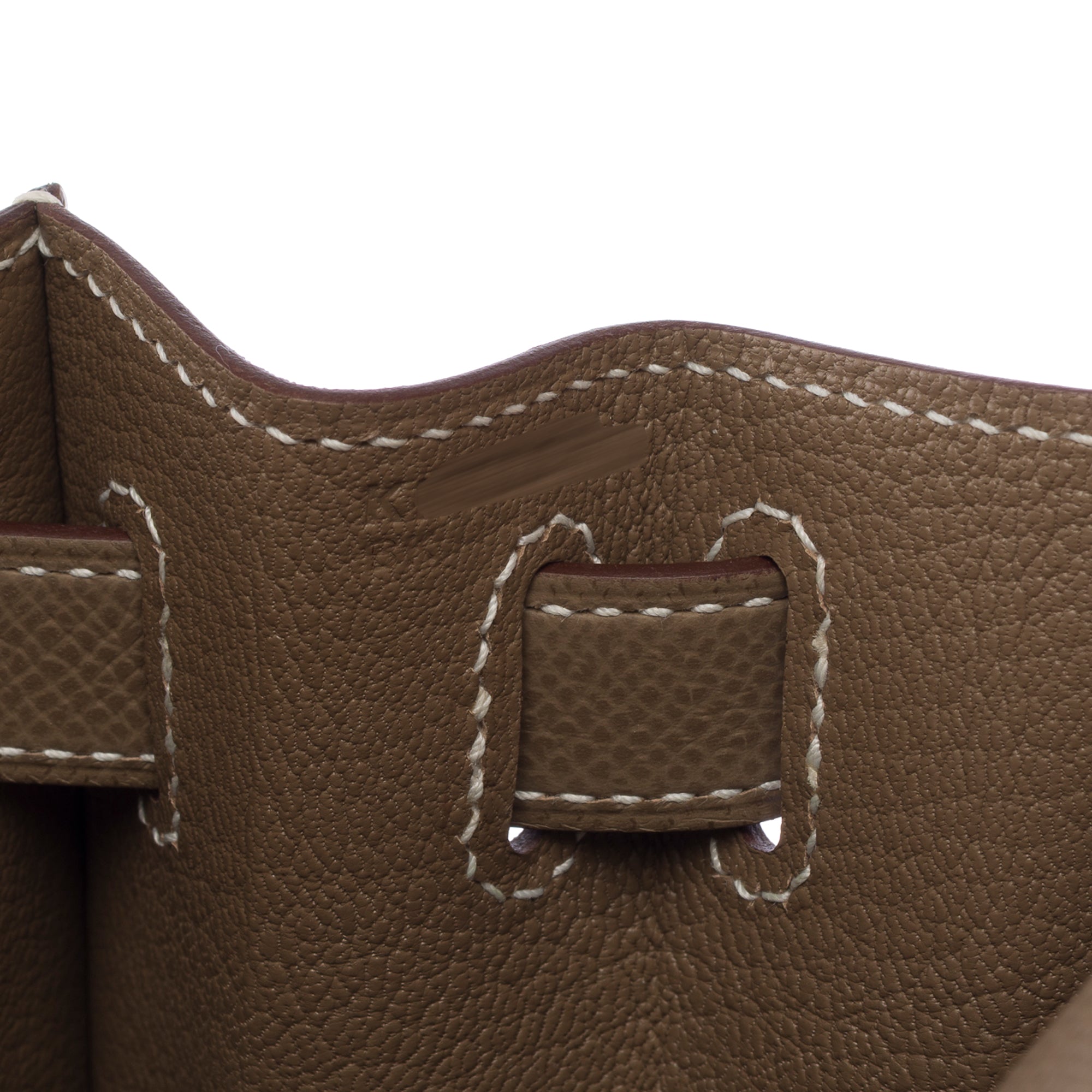 Sac HERMES Kelly 28 en Cuir Étoupe - 103826