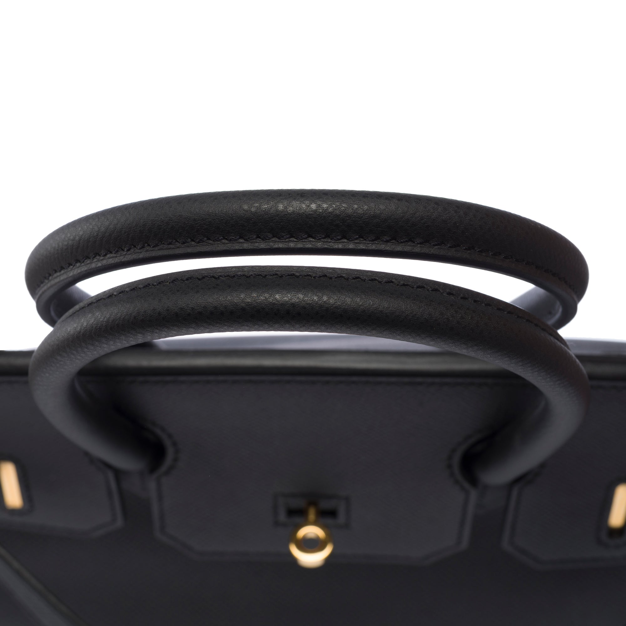 Sac HERMES Birkin 30 en Cuir Noir - 103825