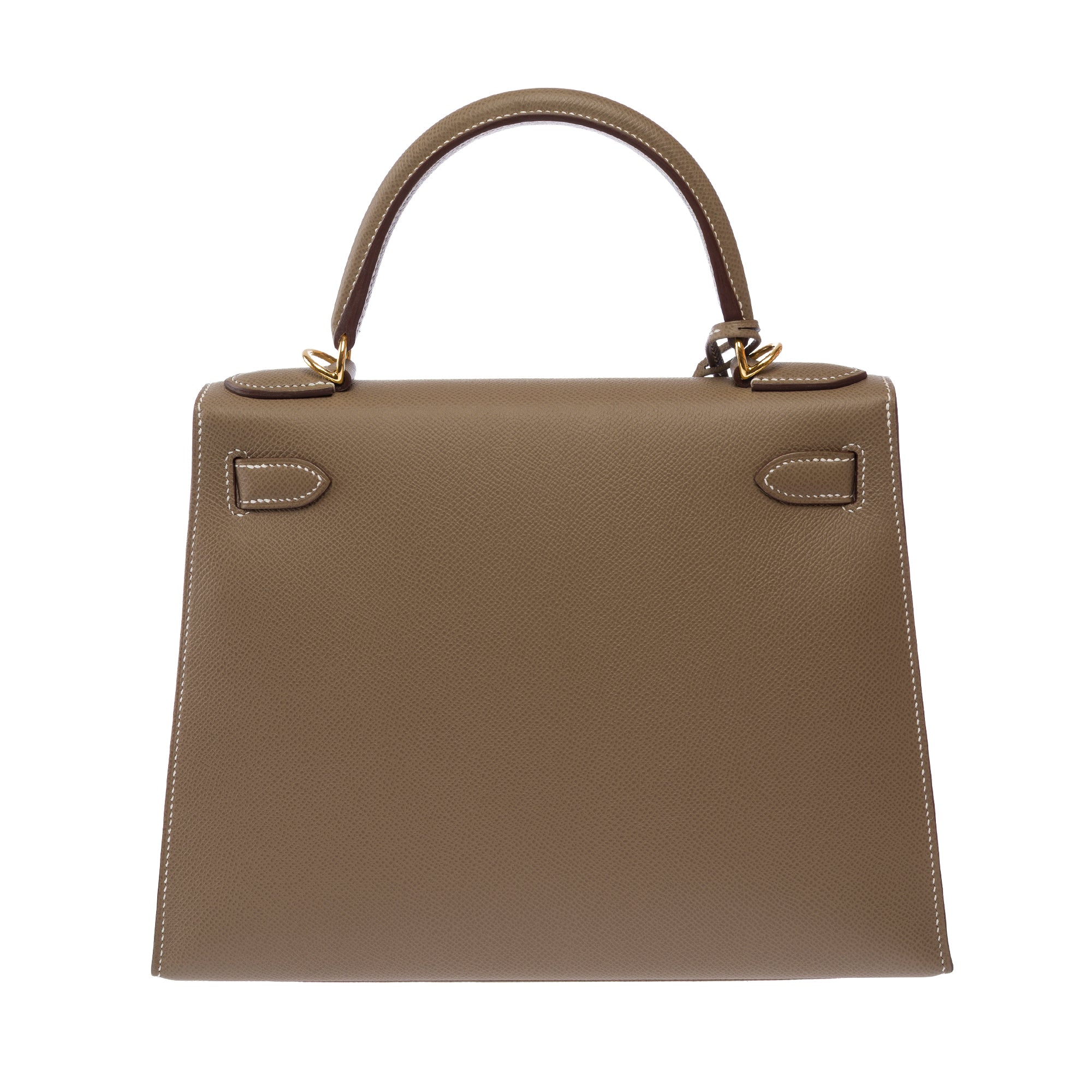 Sac HERMES Kelly 28 en Cuir Étoupe - 103811