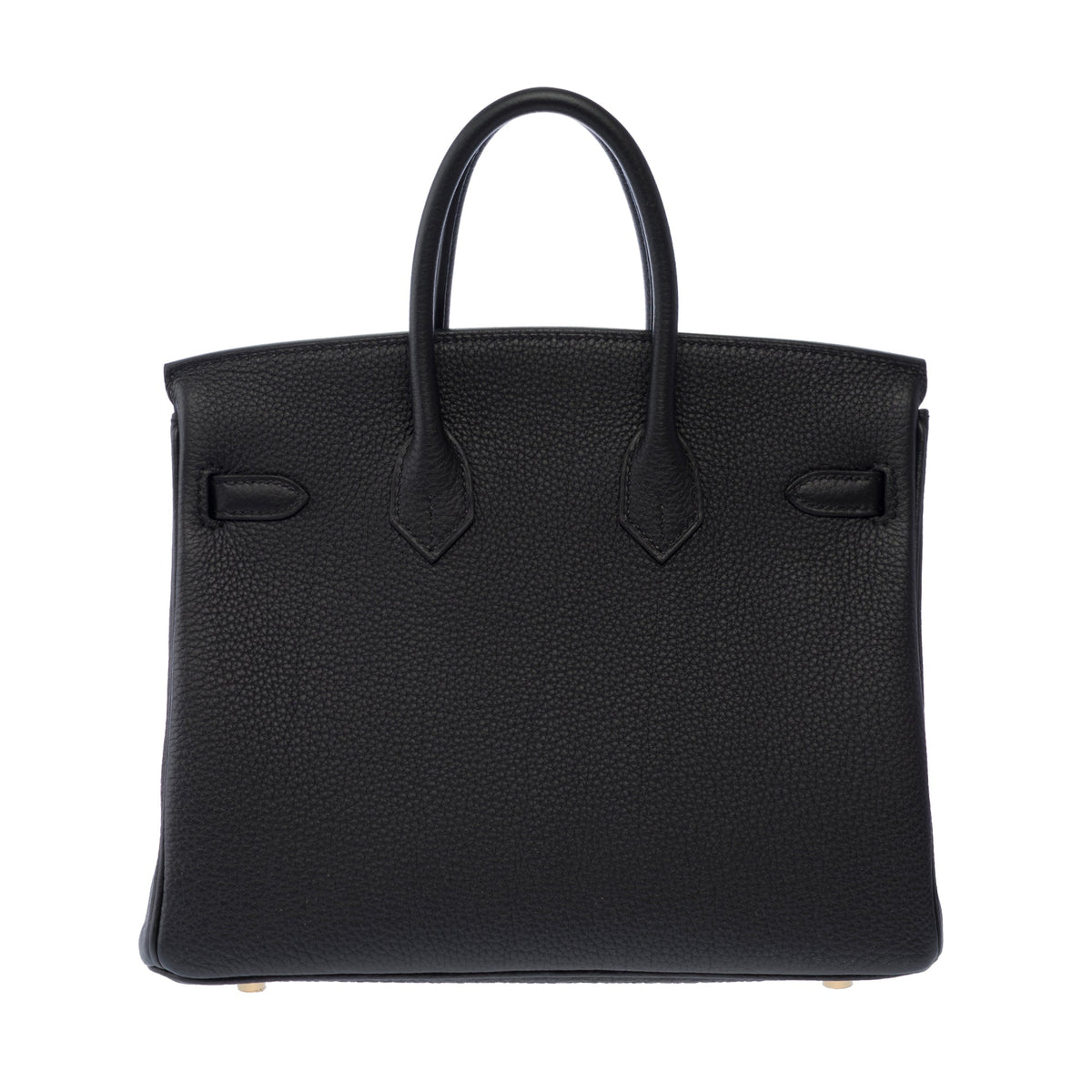 Sac HERMES Birkin 25 en Cuir Noir - 103870