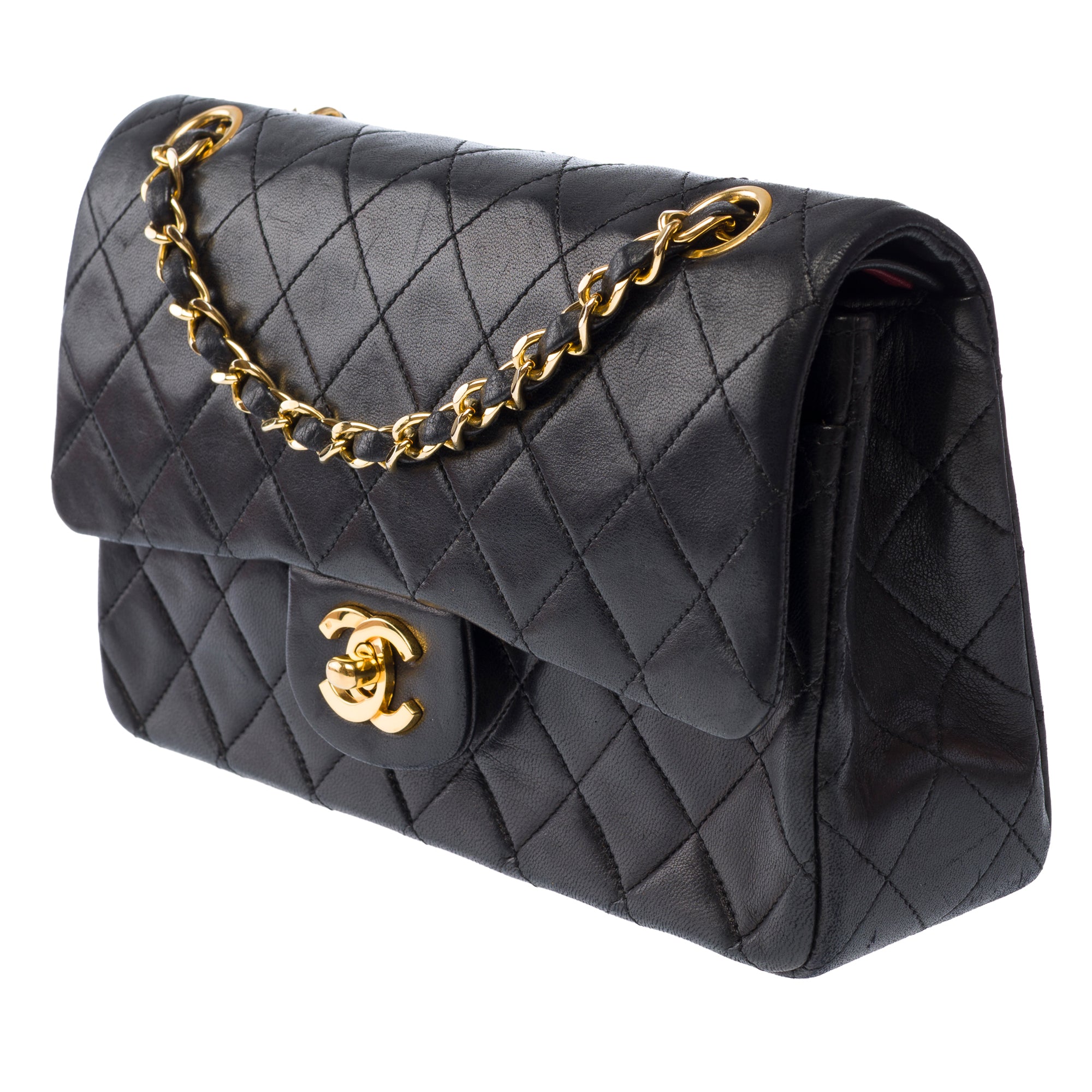 Sac CHANEL Timeless/Classique en Cuir Noir - 103864