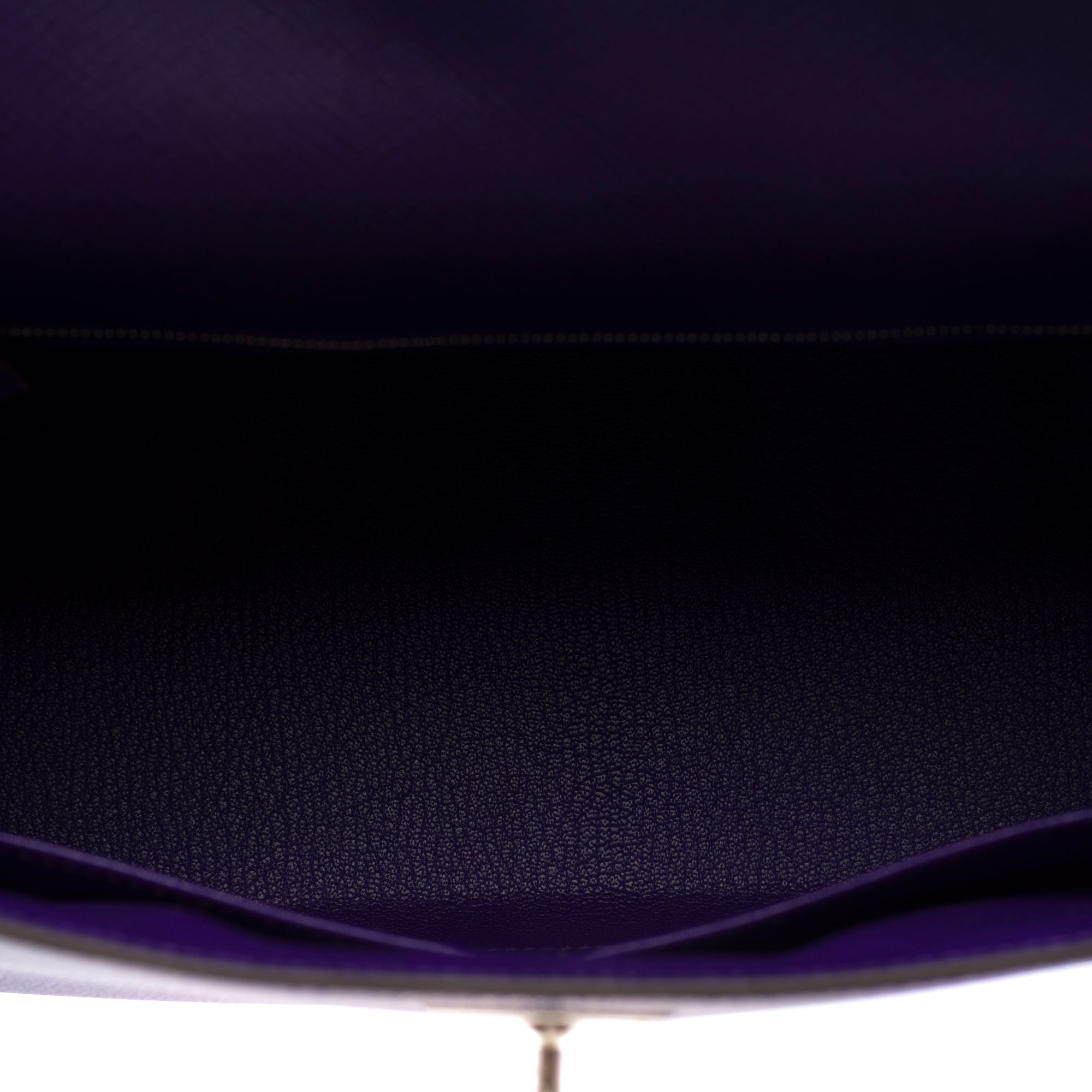 Sac HERMES Kelly 28 en Cuir Violet - 103871