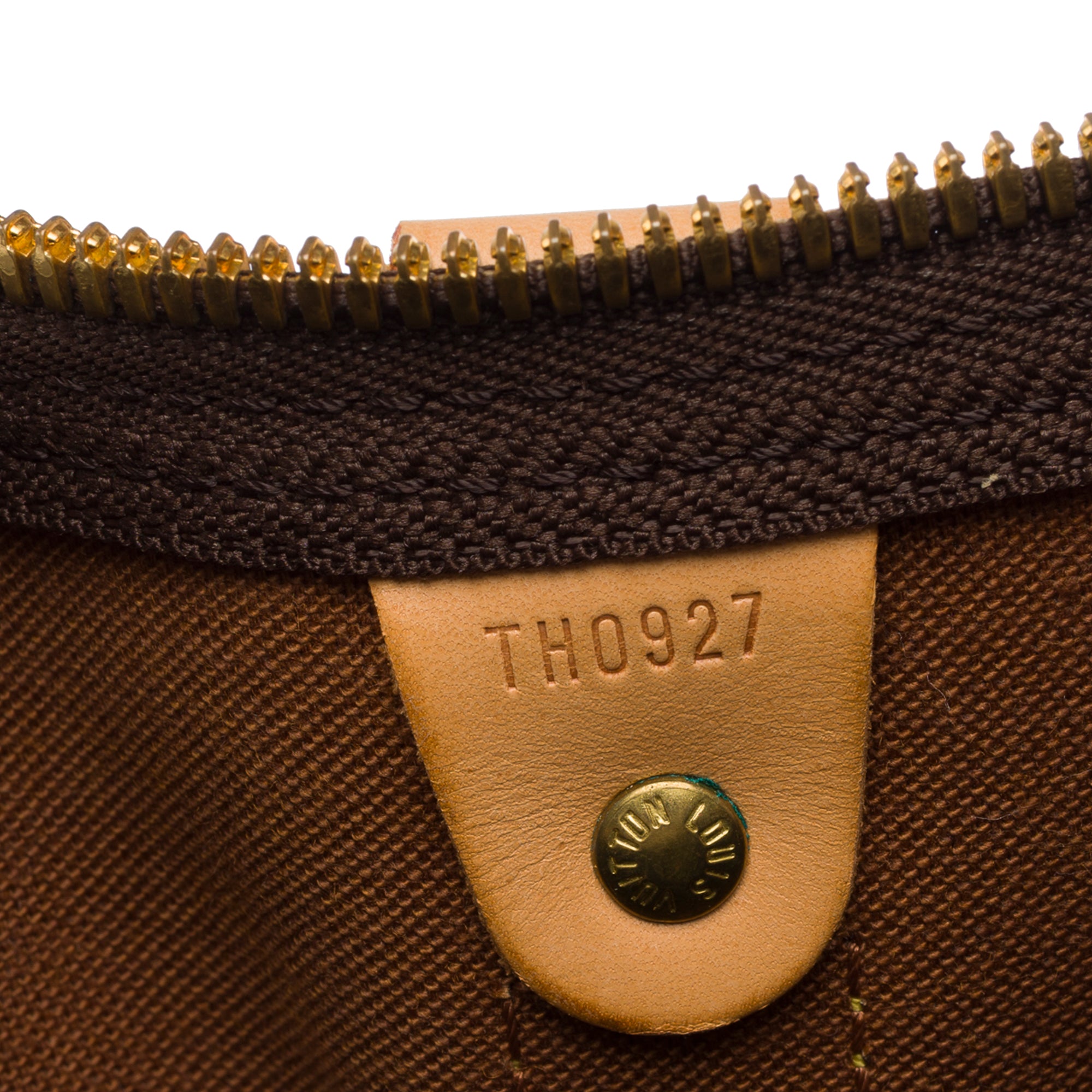 Sac LOUIS VUITTON Keepall en Toile Marron - 103853