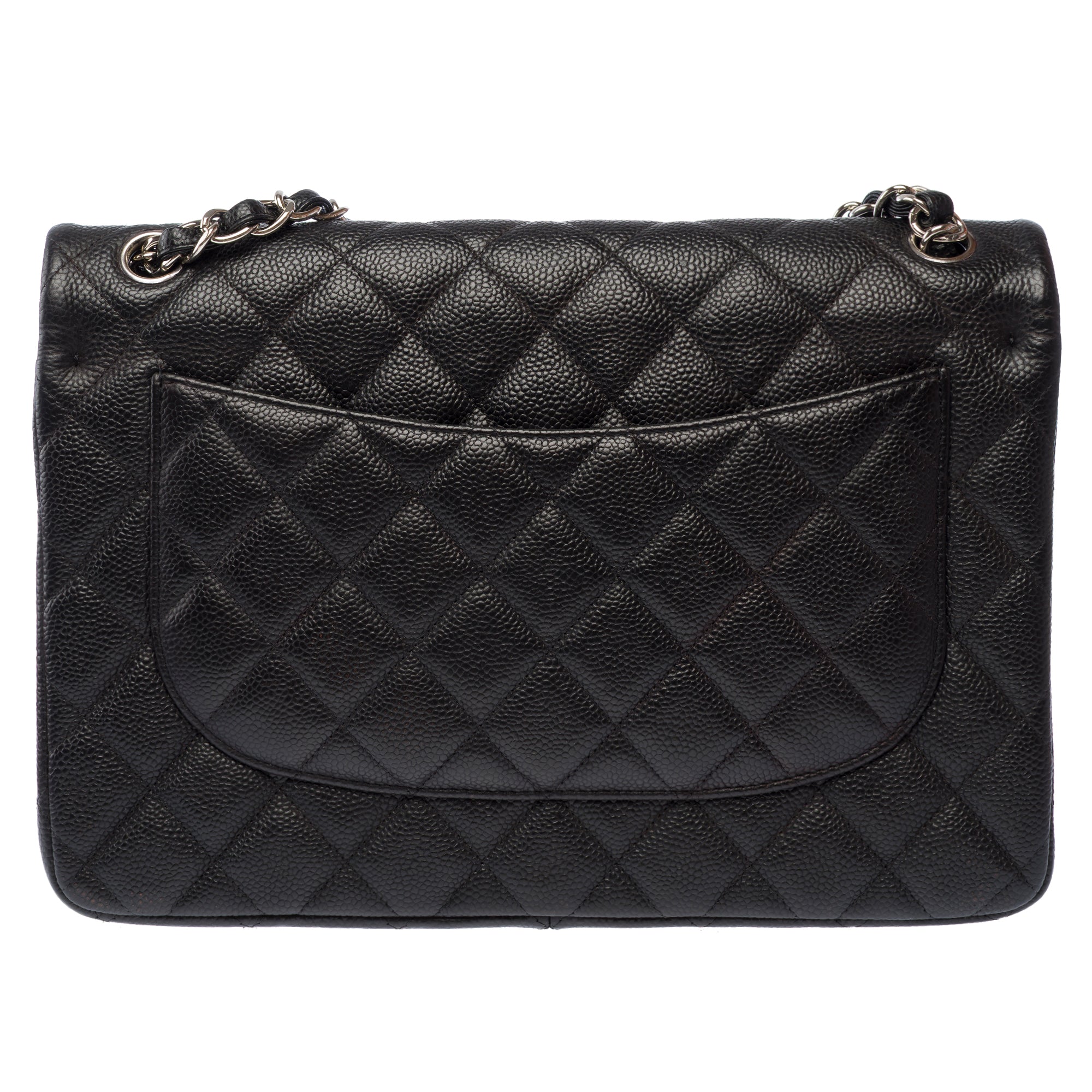 Sac CHANEL Timeless/Classique en Cuir Noir - 103868