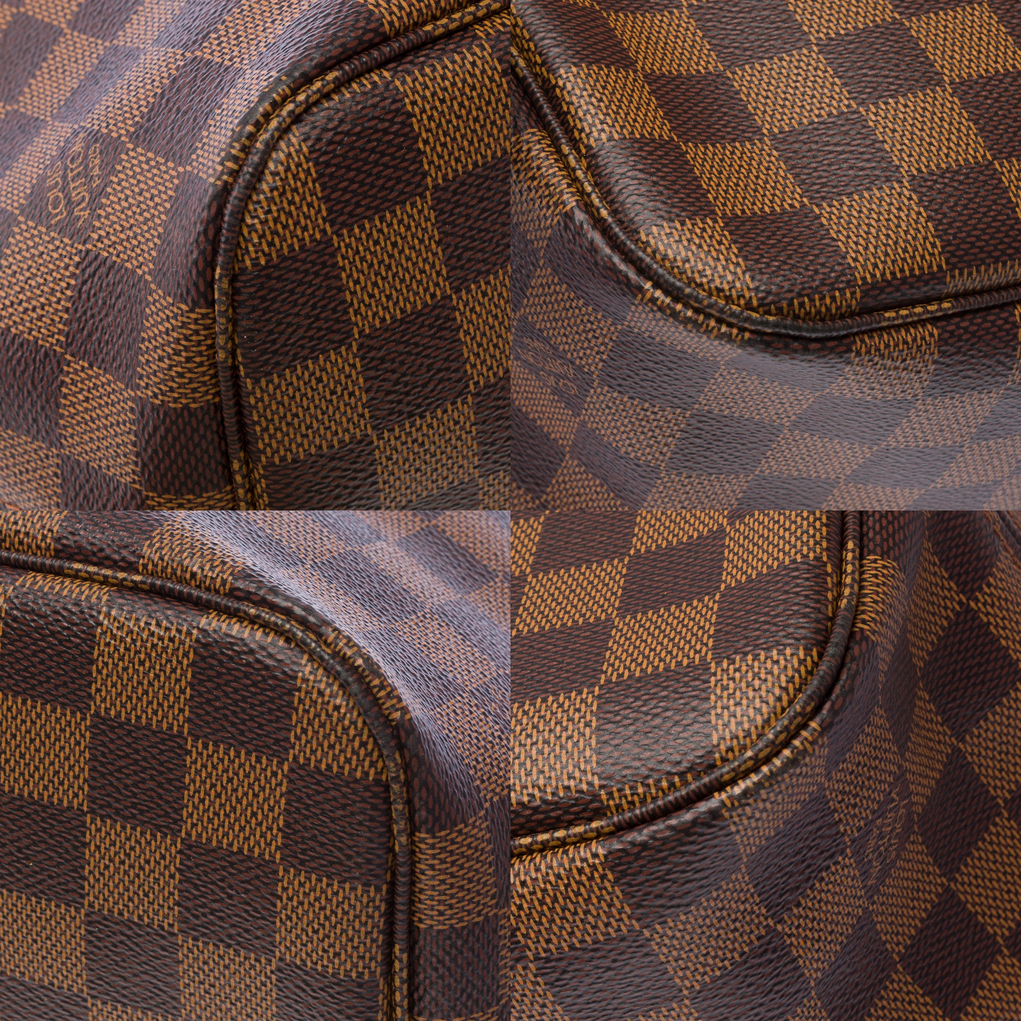 Sac LOUIS VUITTON Neverfull en Toile Marron - 103852
