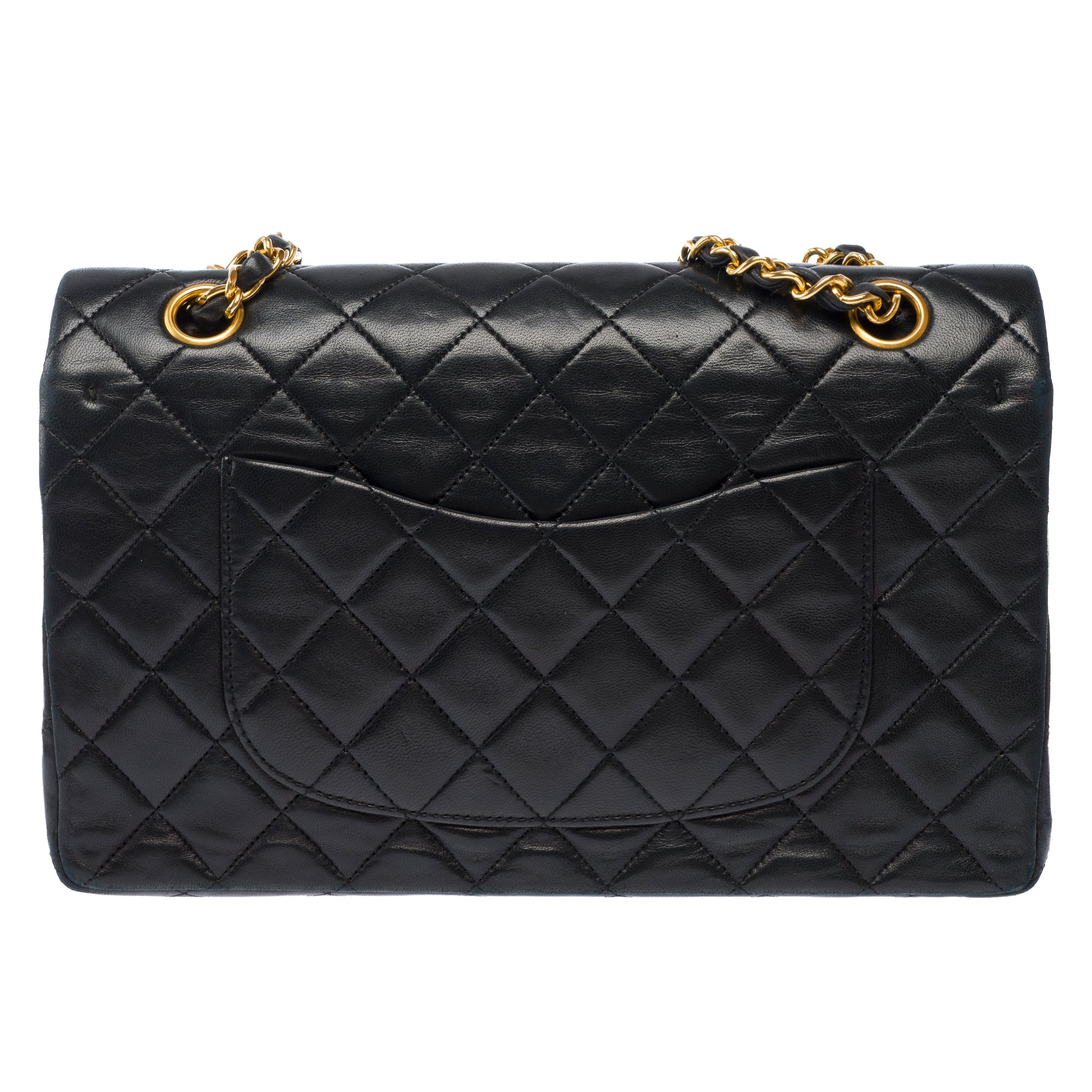 Sac CHANEL Timeless/Classique en Cuir Noir - 103862