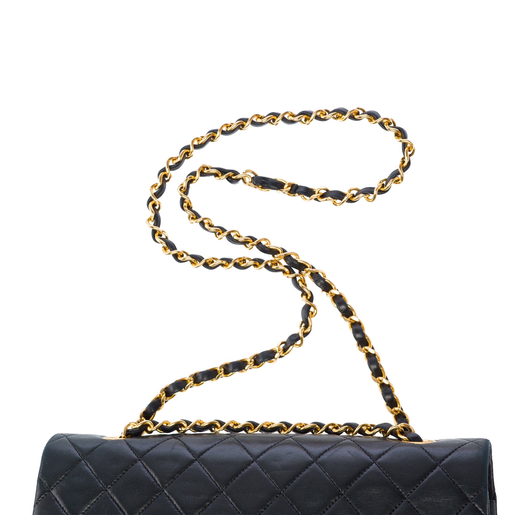 Sac CHANEL Timeless/Classique en Cuir Noir - 103862