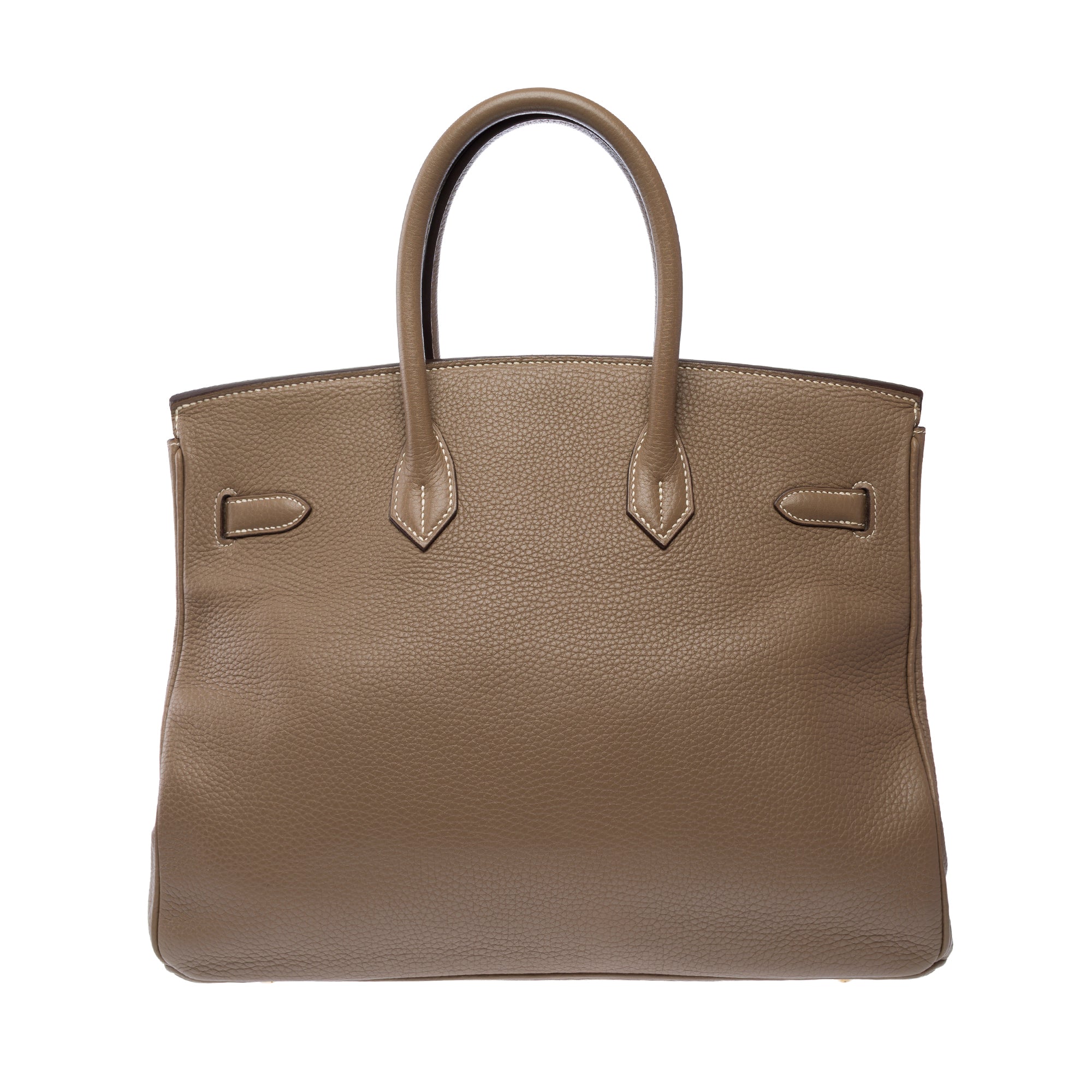 Sac HERMES Birkin 35 en Cuir Étoupe - 103873