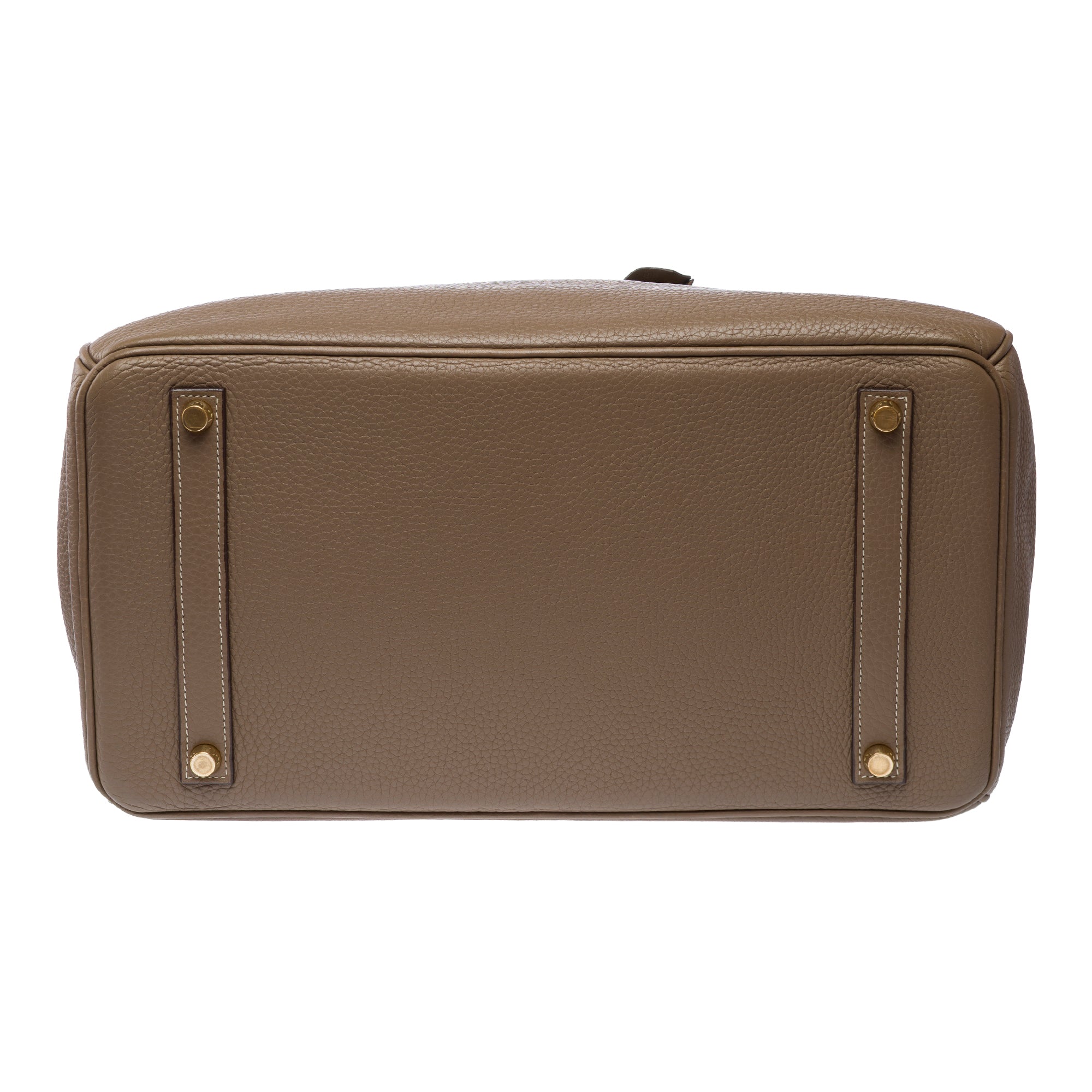 Sac HERMES Birkin 35 en Cuir Étoupe - 103873