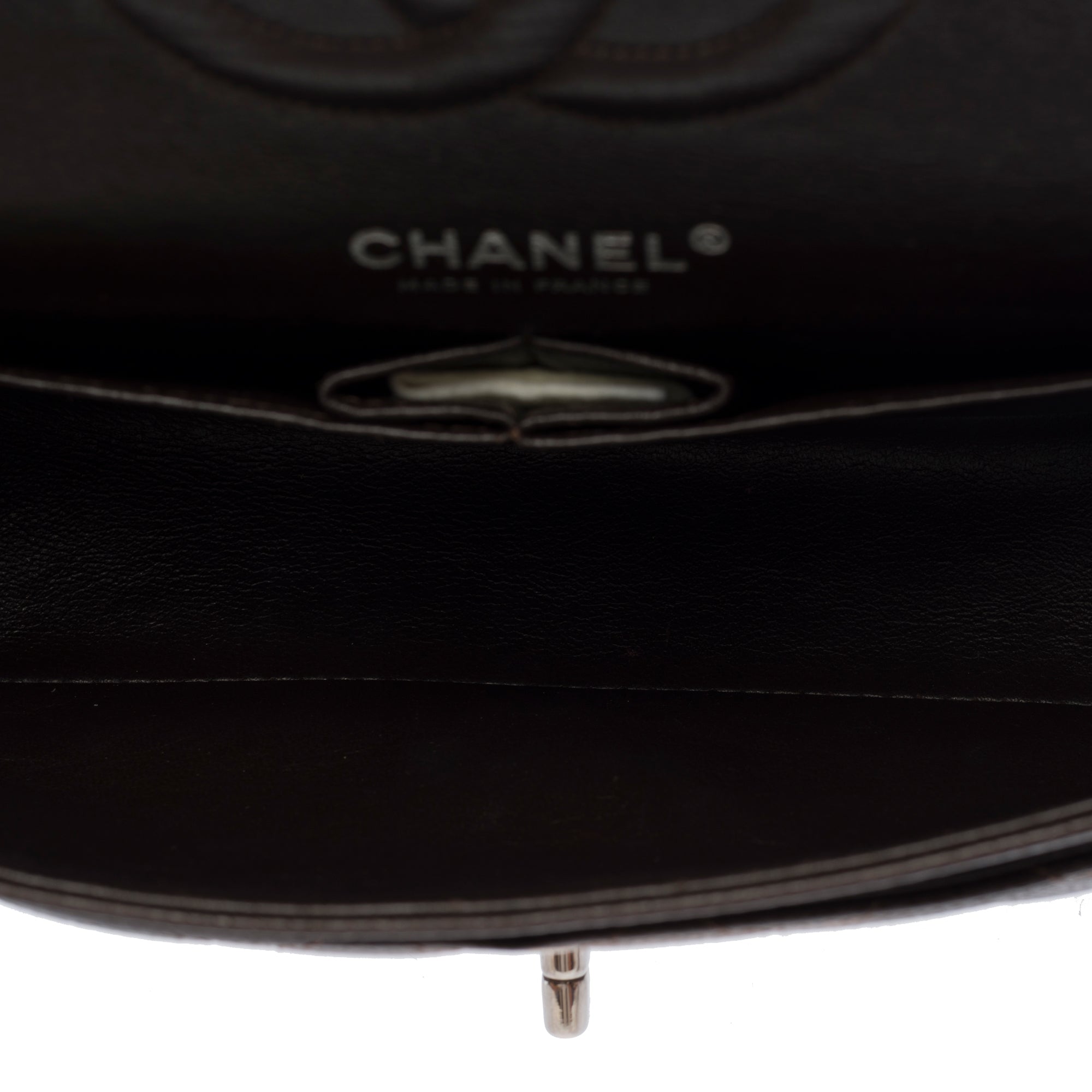 Sac CHANEL Timeless/Classique en Cuir Marron - 103846