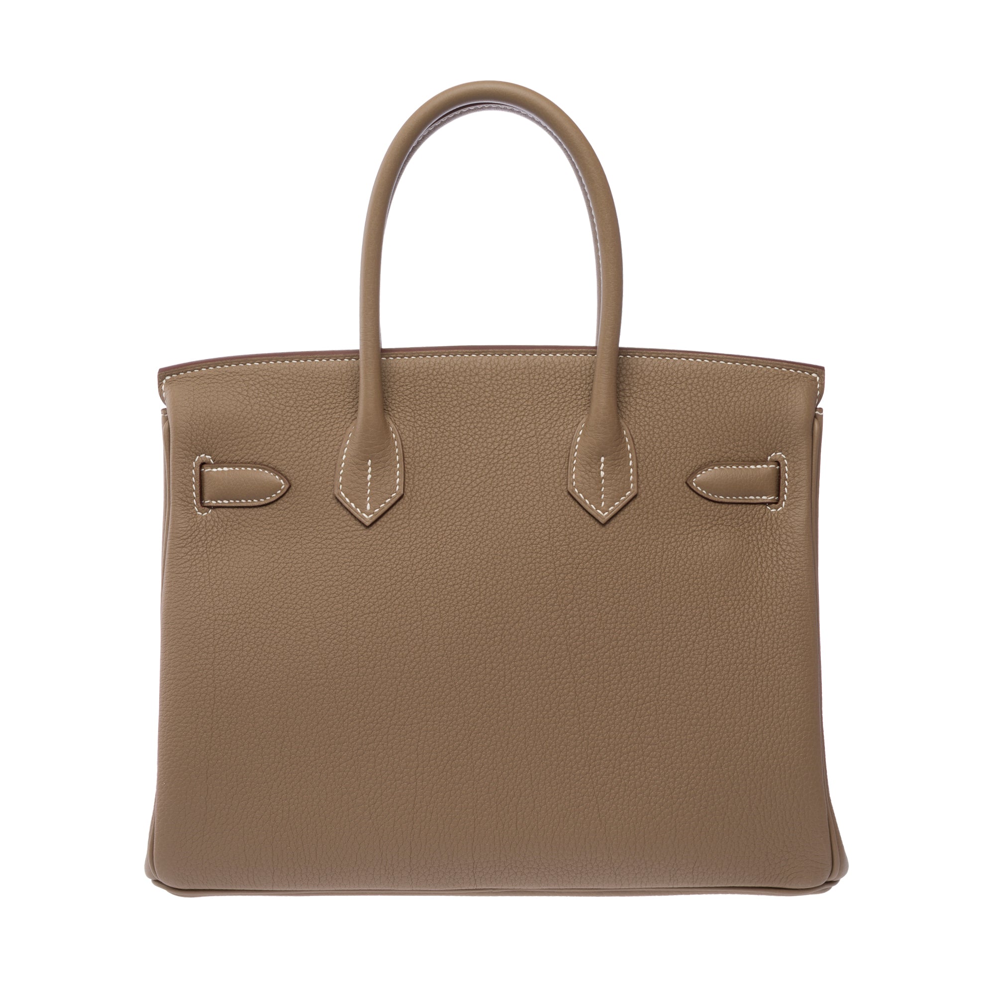 Sac HERMES Birkin 30 en Cuir Étoupe - 103845