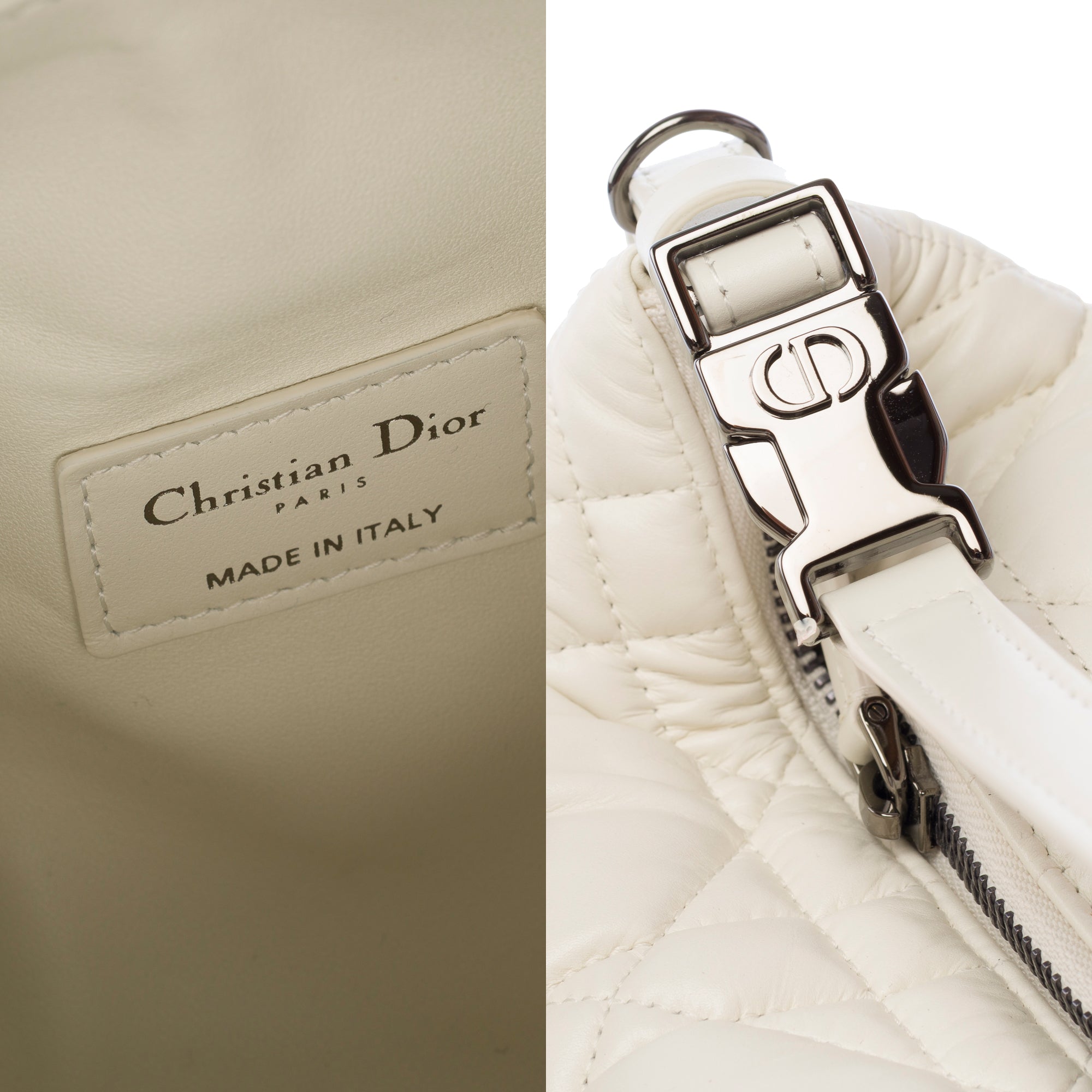 Sac DIOR Nomad DiorTravel en Cuir Blanc - 103833