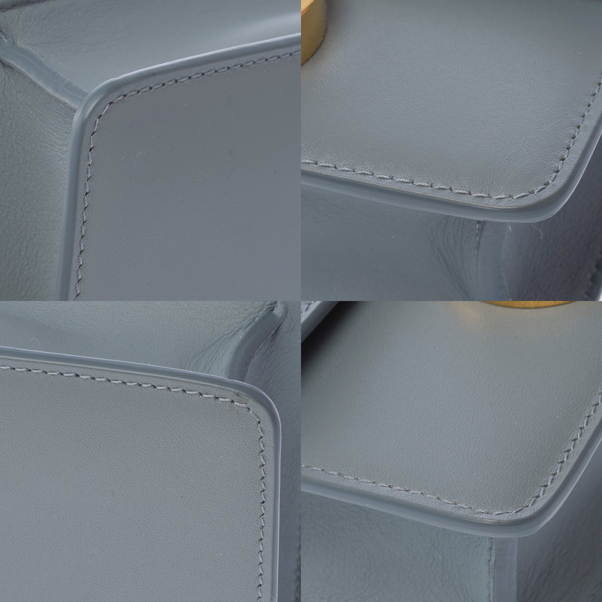 Sac DIOR 30 Montaigne en Cuir Gris - 103832
