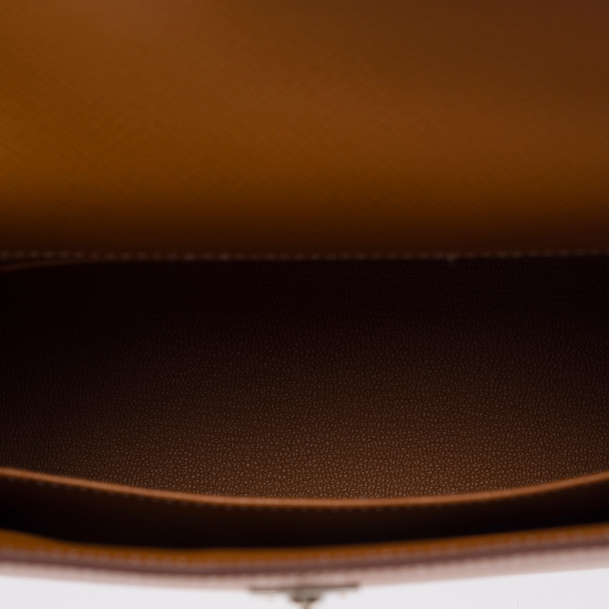 Sac HERMES Kelly 25 en Cuir Doré - 103843