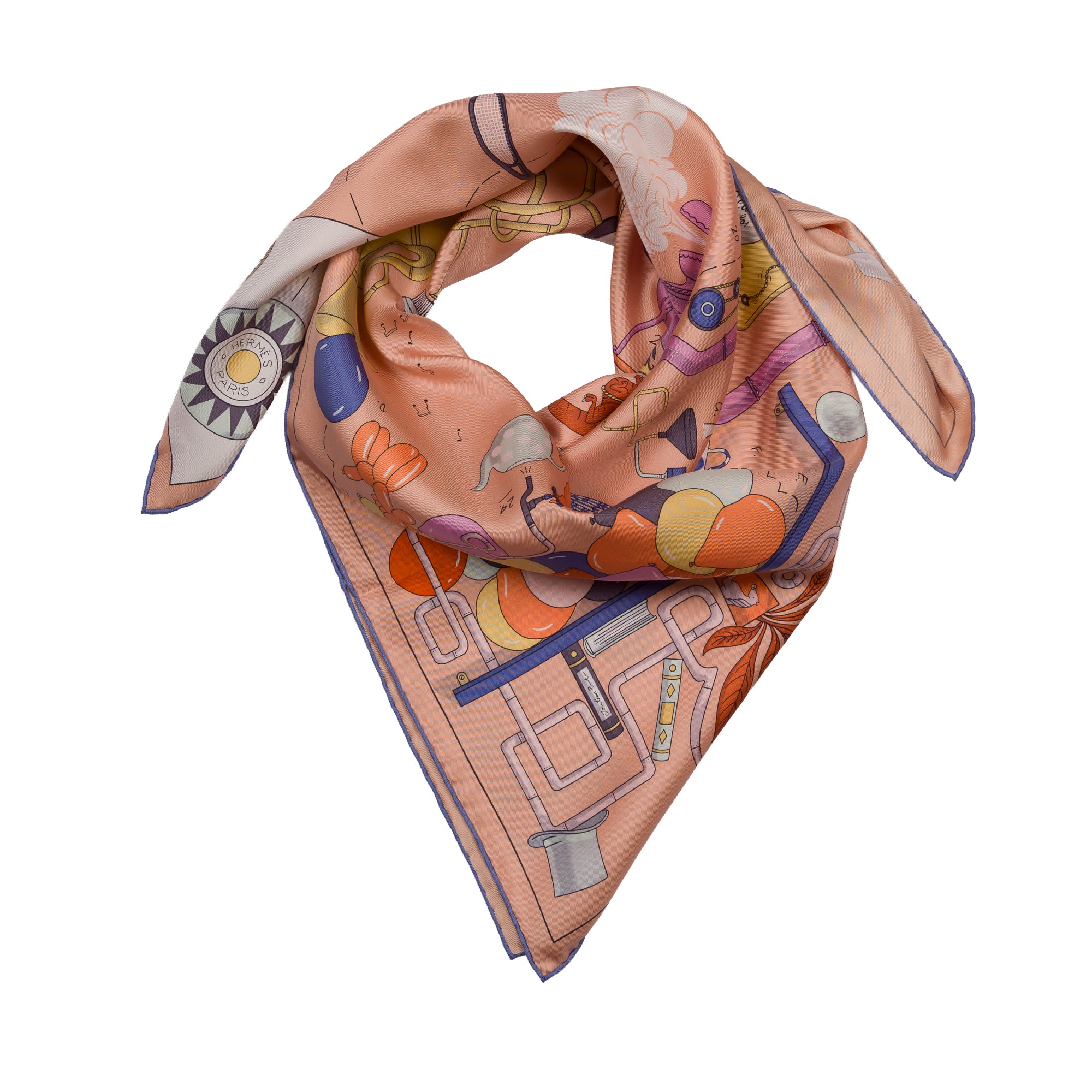 Accessoire HERMES en Soie Multicolor - 103804