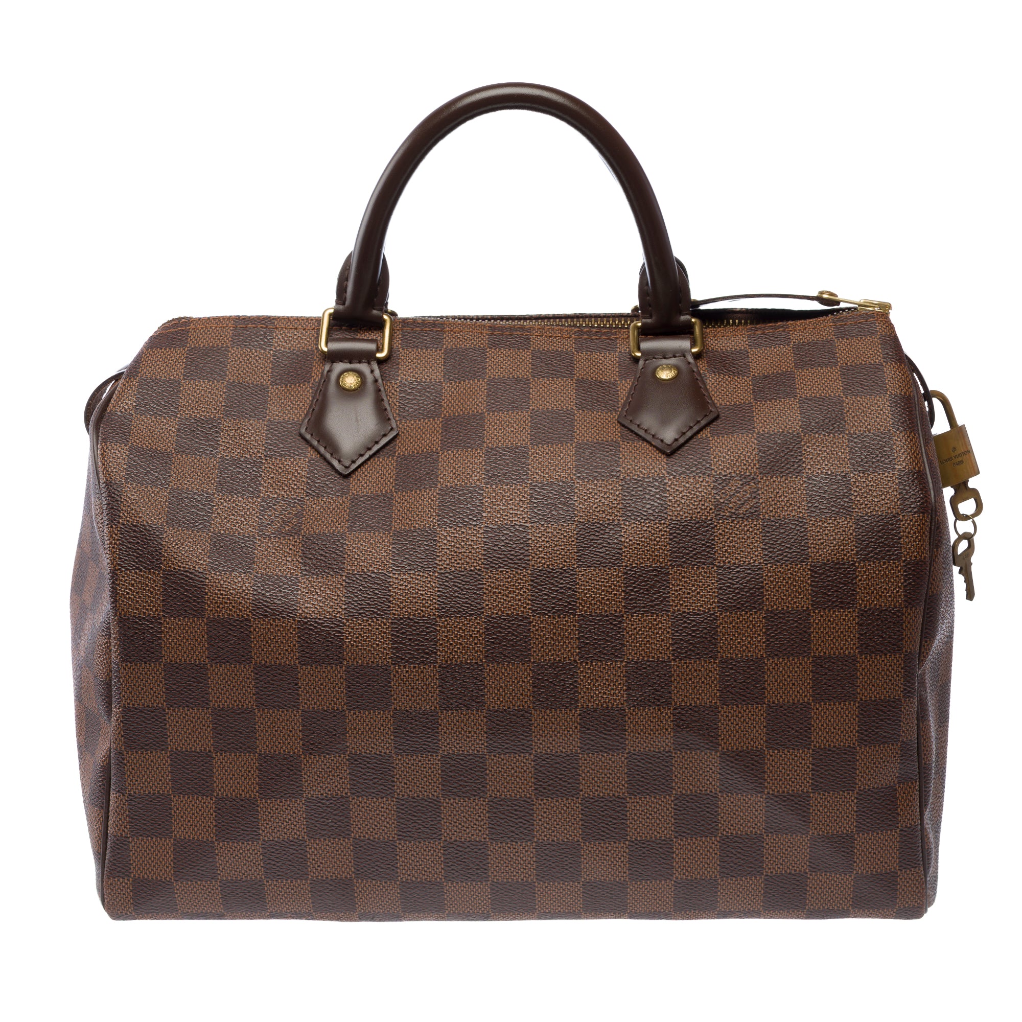 Sac LOUIS VUITTON Speedy en Toile Marron - 103848