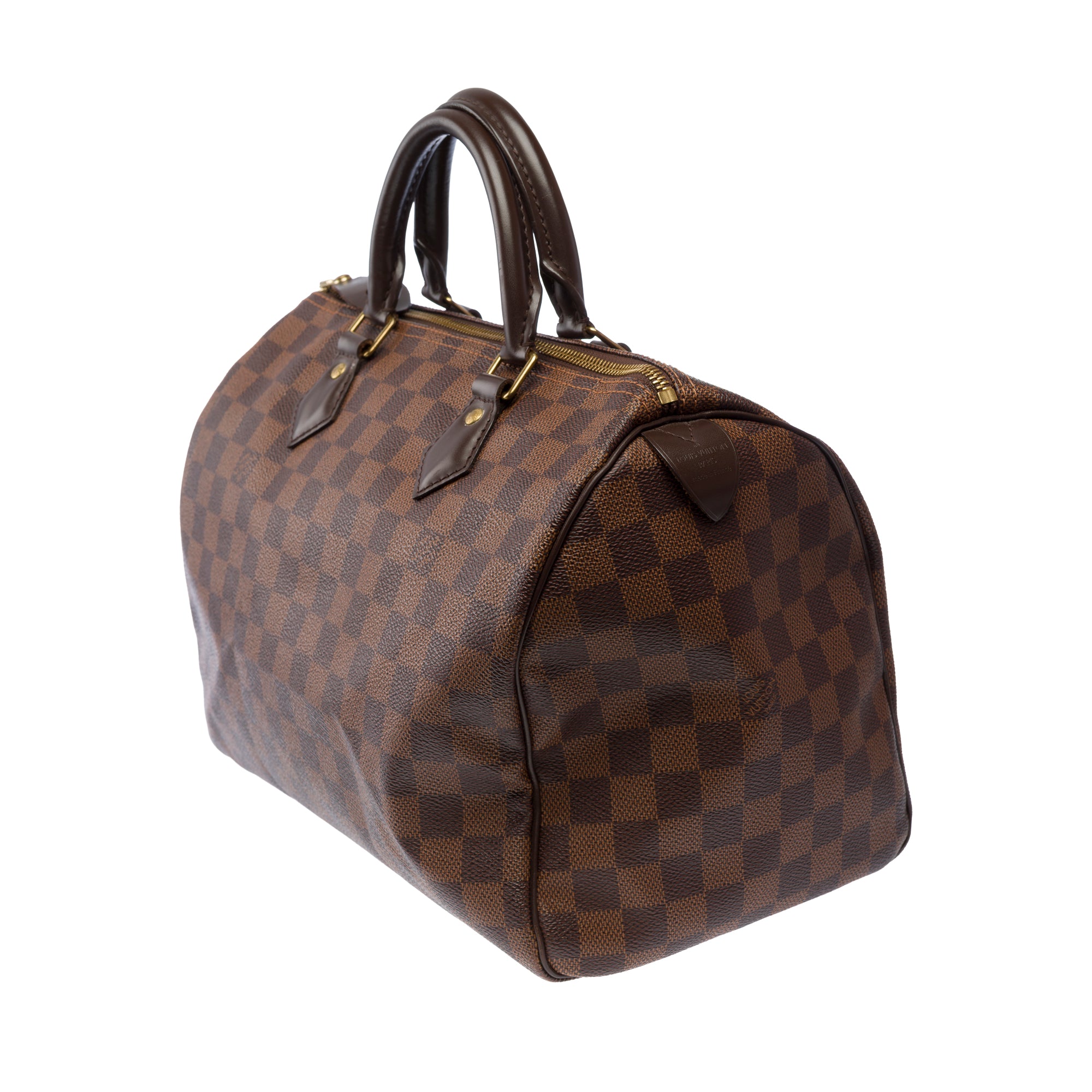 Sac LOUIS VUITTON Speedy en Toile Marron - 103848