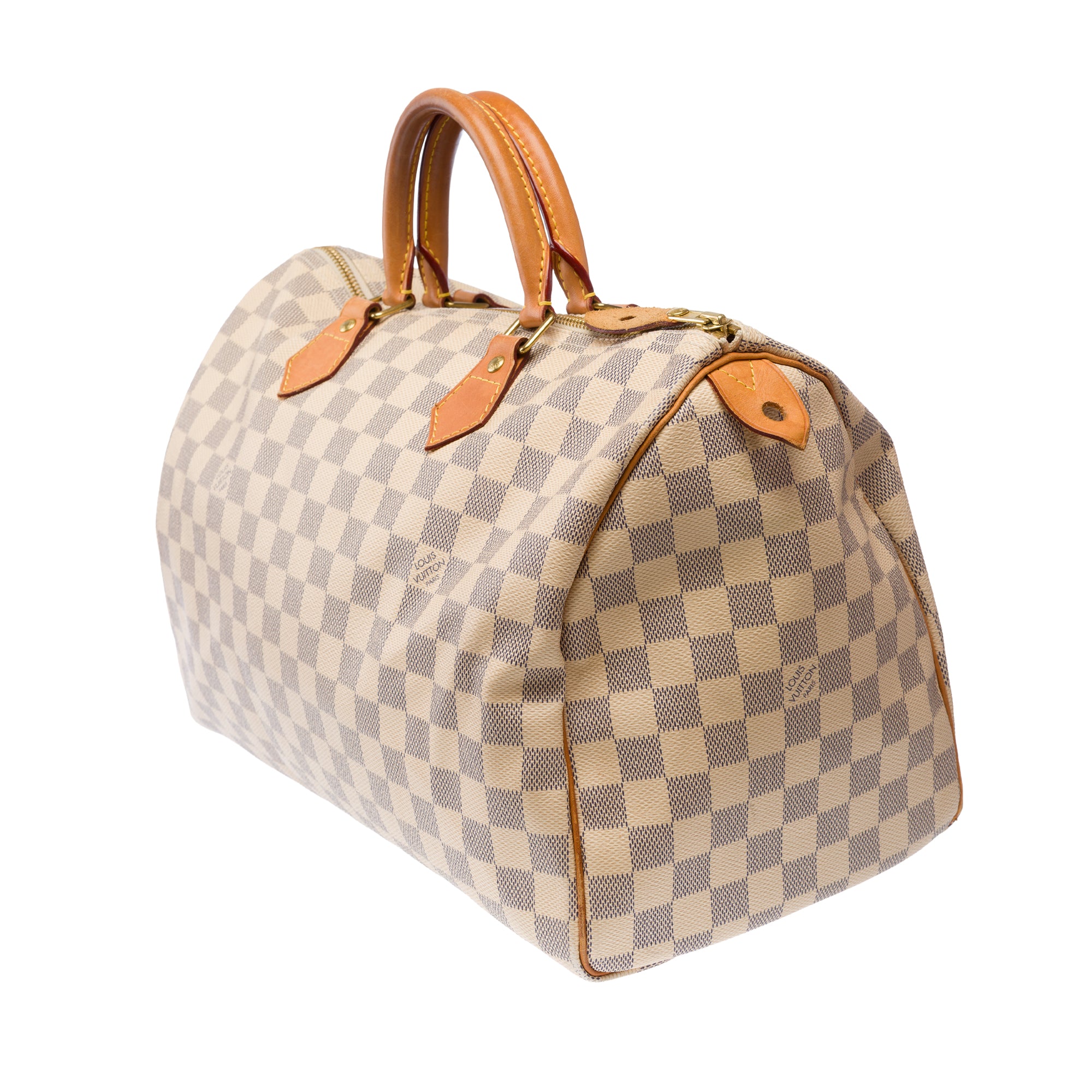 Sac LOUIS VUITTON Speedy en Toile Blanc - 103849