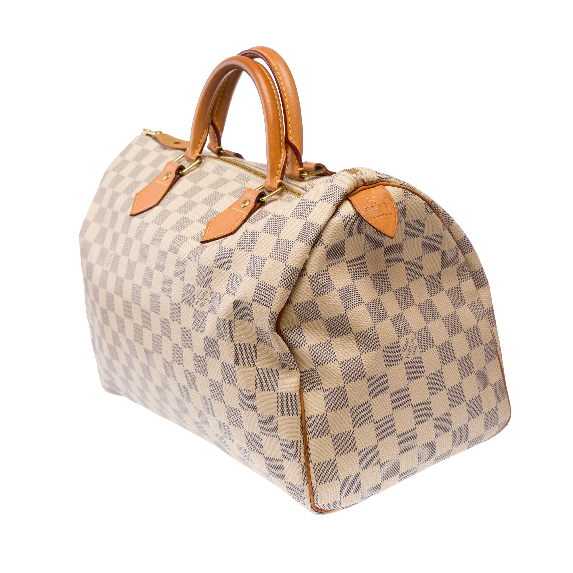 Sac LOUIS VUITTON Speedy en Toile Blanc - 103849