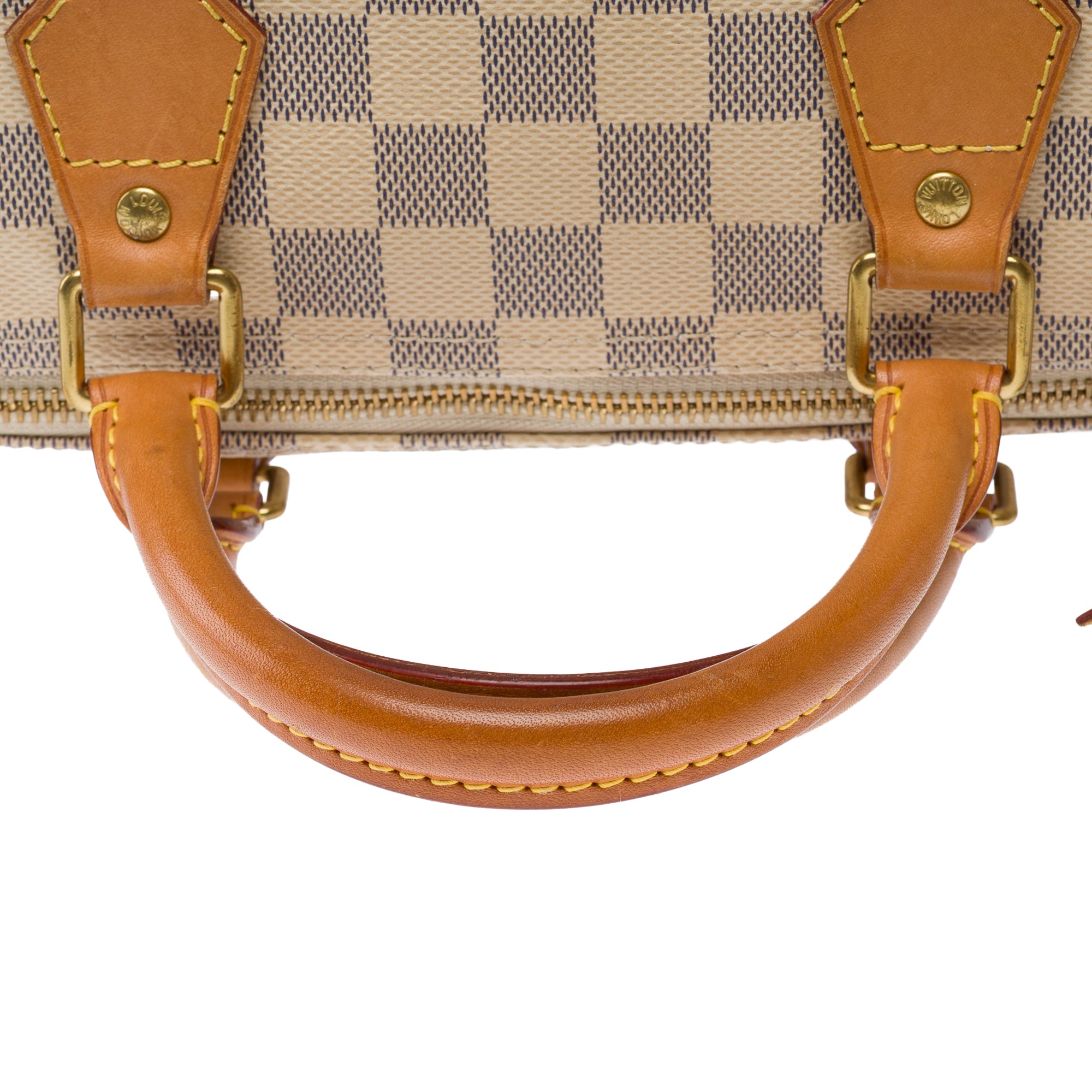 Sac LOUIS VUITTON Speedy en Toile Blanc - 103849