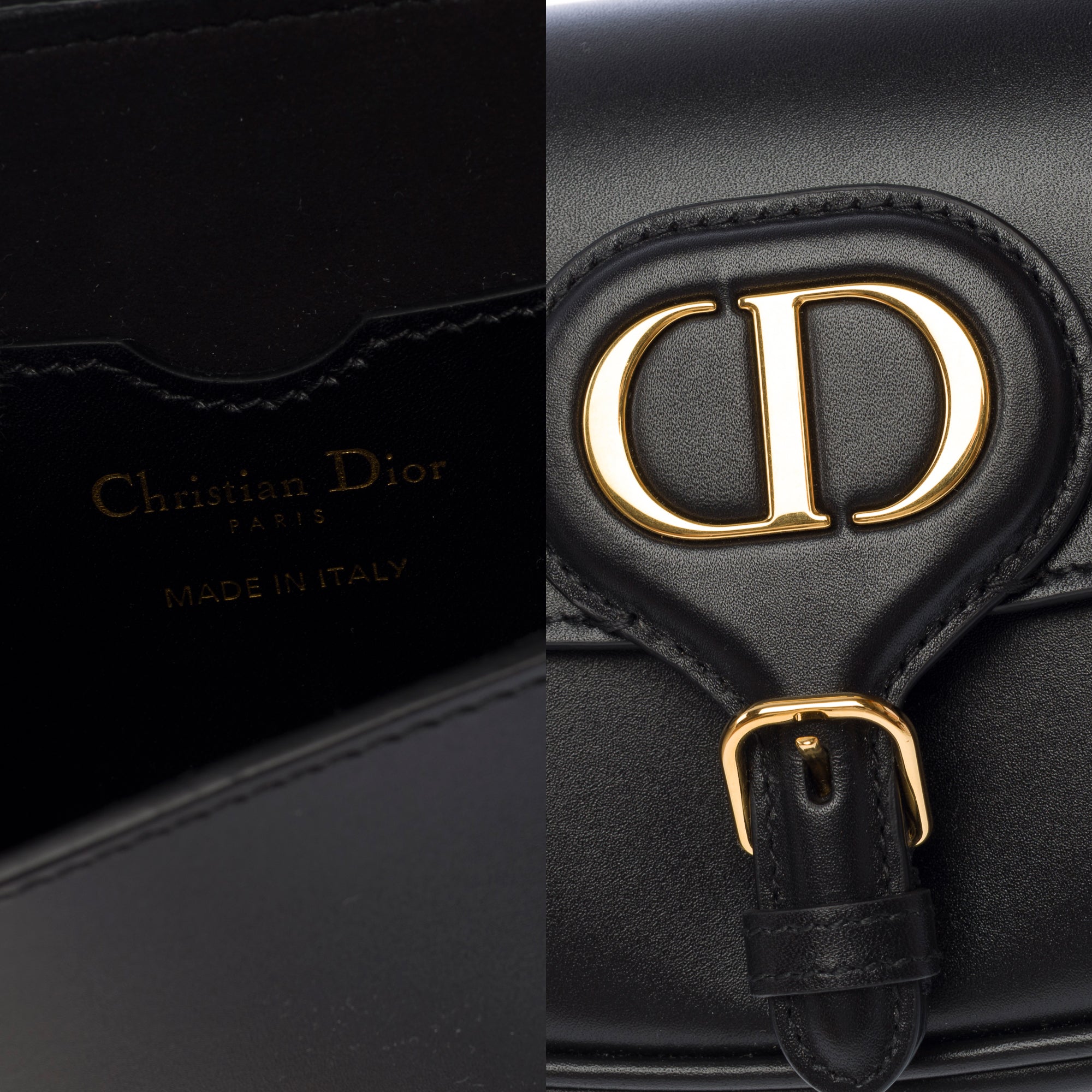 Sac DIOR Bobby en Cuir Noir - 103831