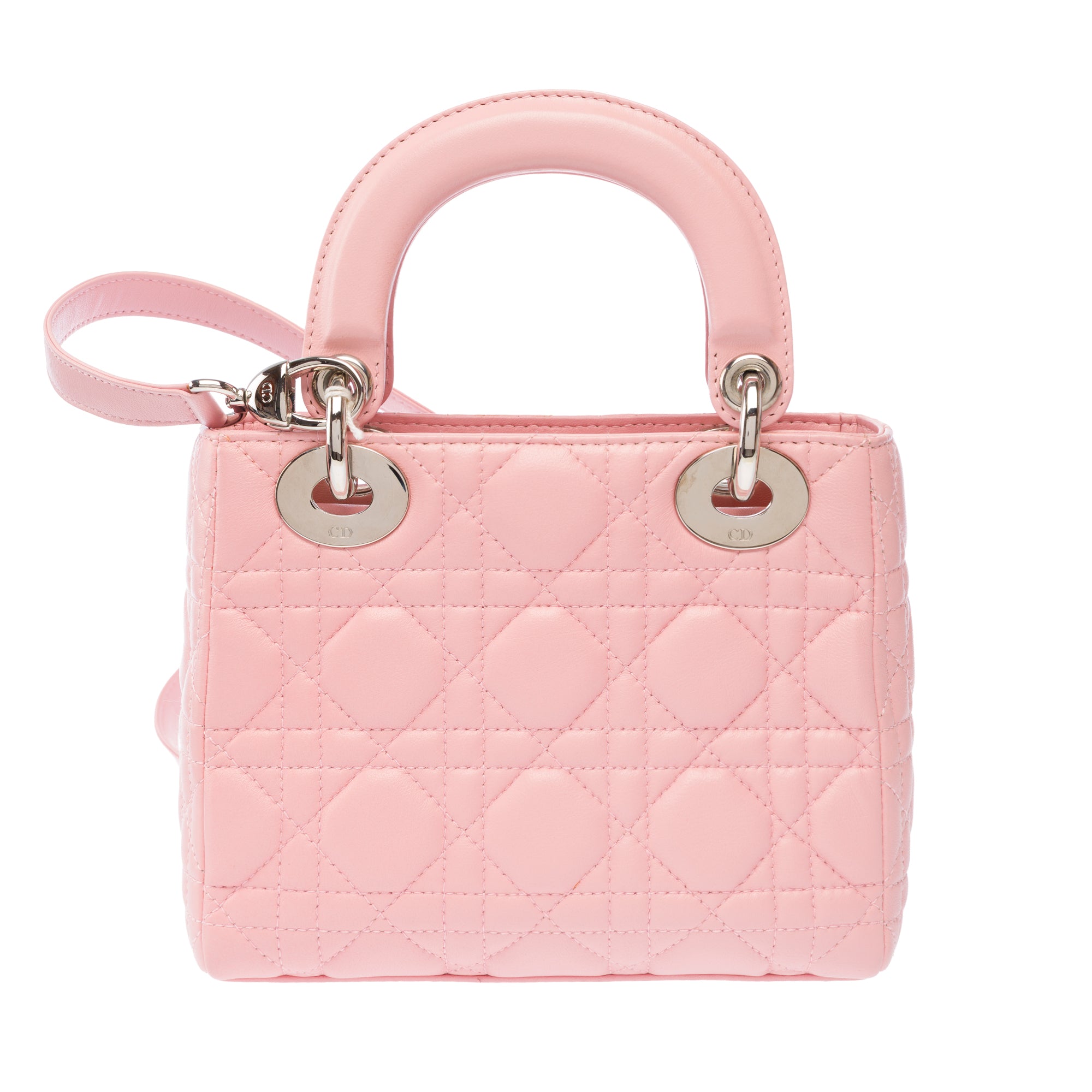 Sac DIOR Lady Dior en Cuir Rose - 103858