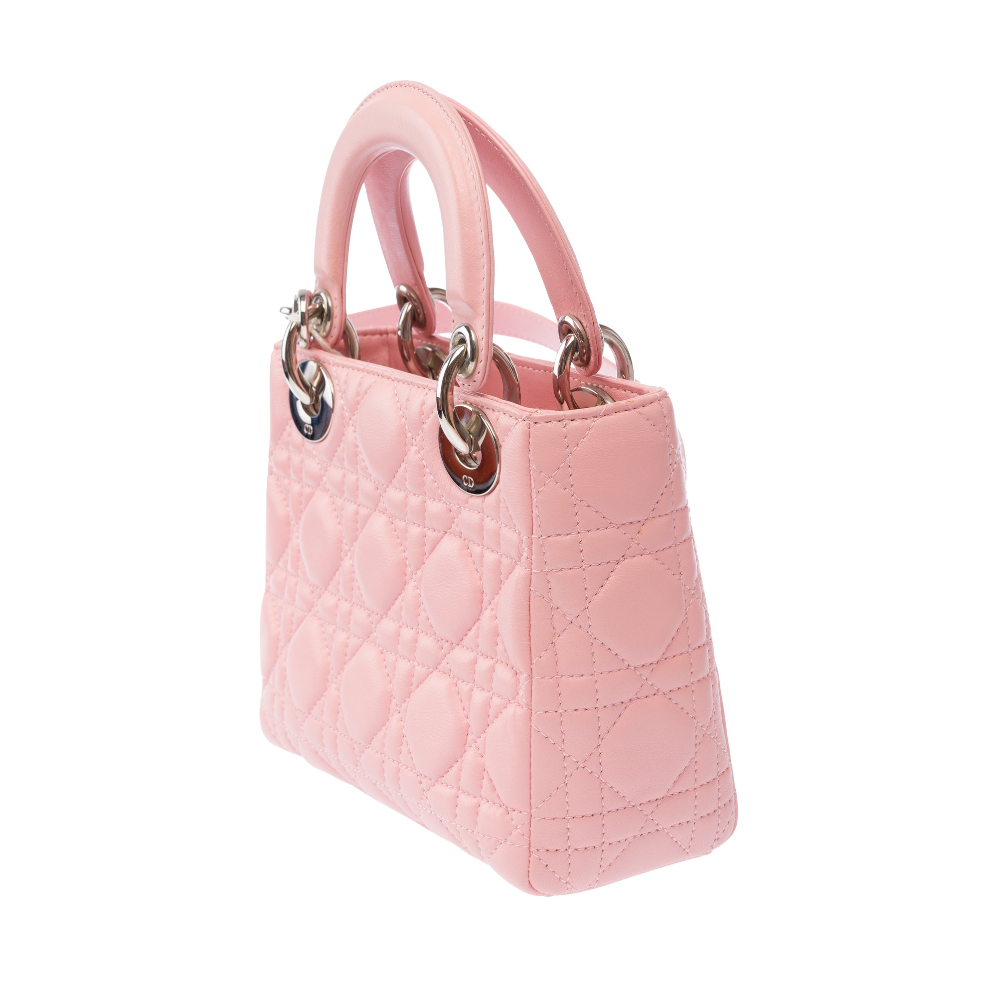 Sac DIOR Lady Dior en Cuir Rose - 103858