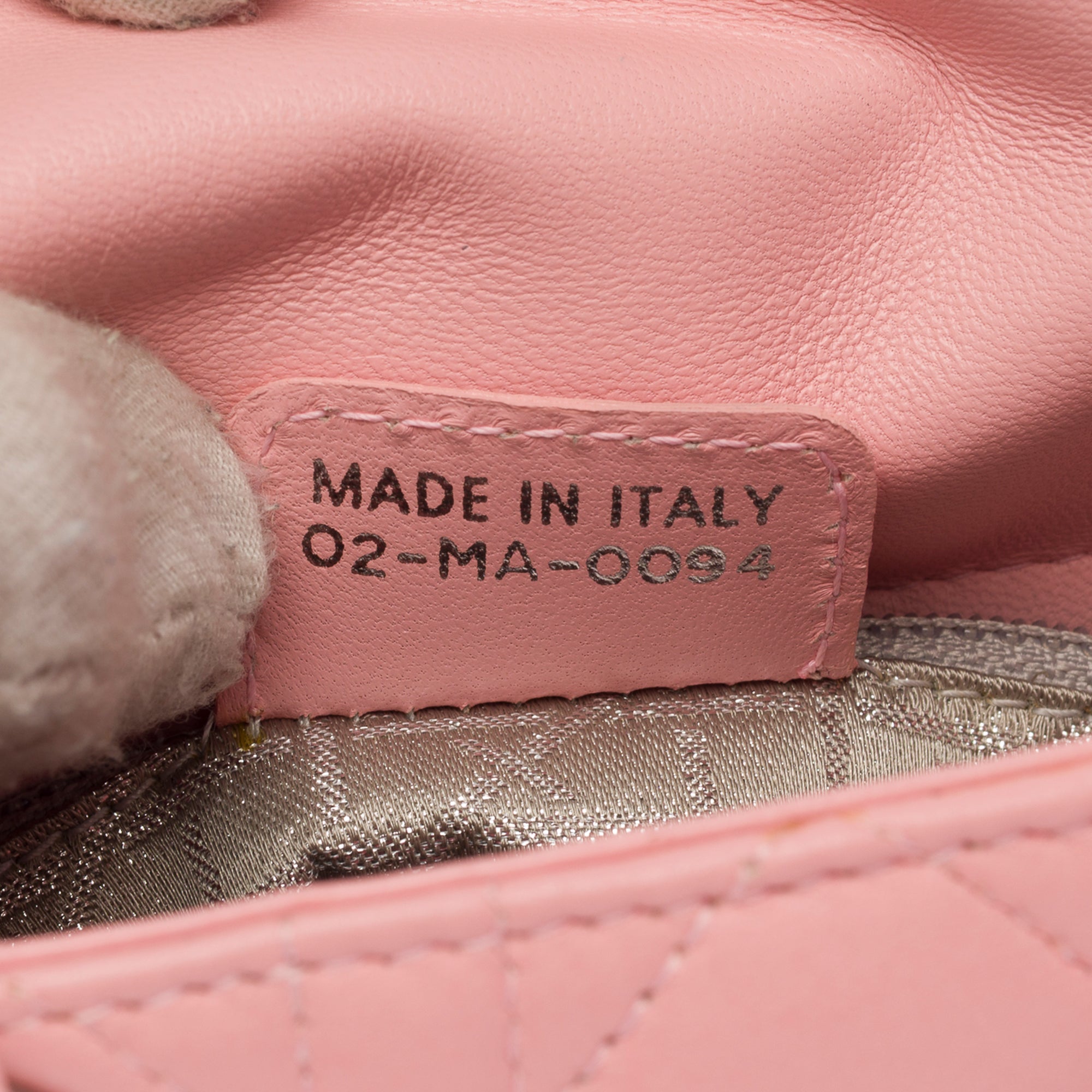 Sac DIOR Lady Dior en Cuir Rose - 103858