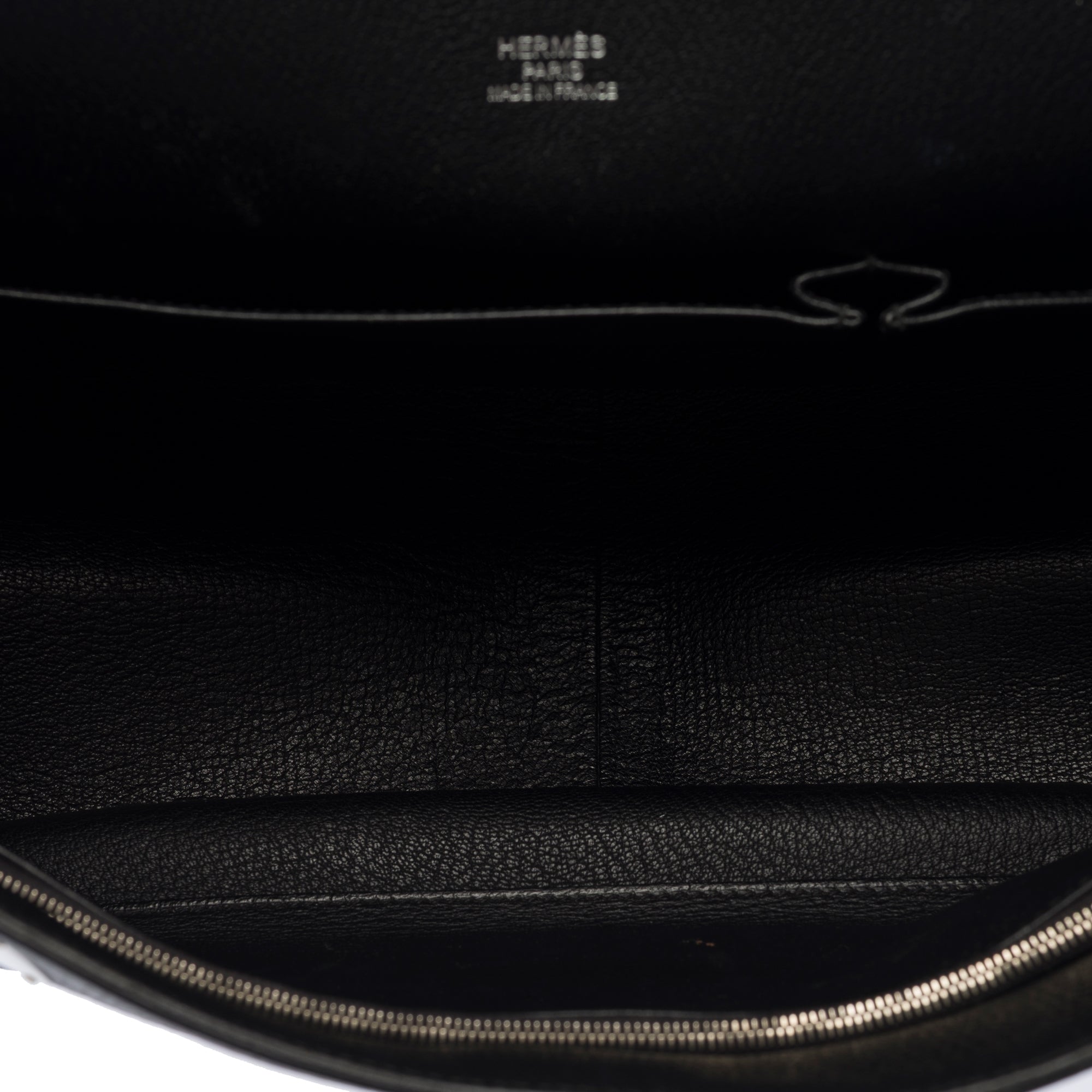 Sac HERMES Jypsiere en Cuir Noir - 103877