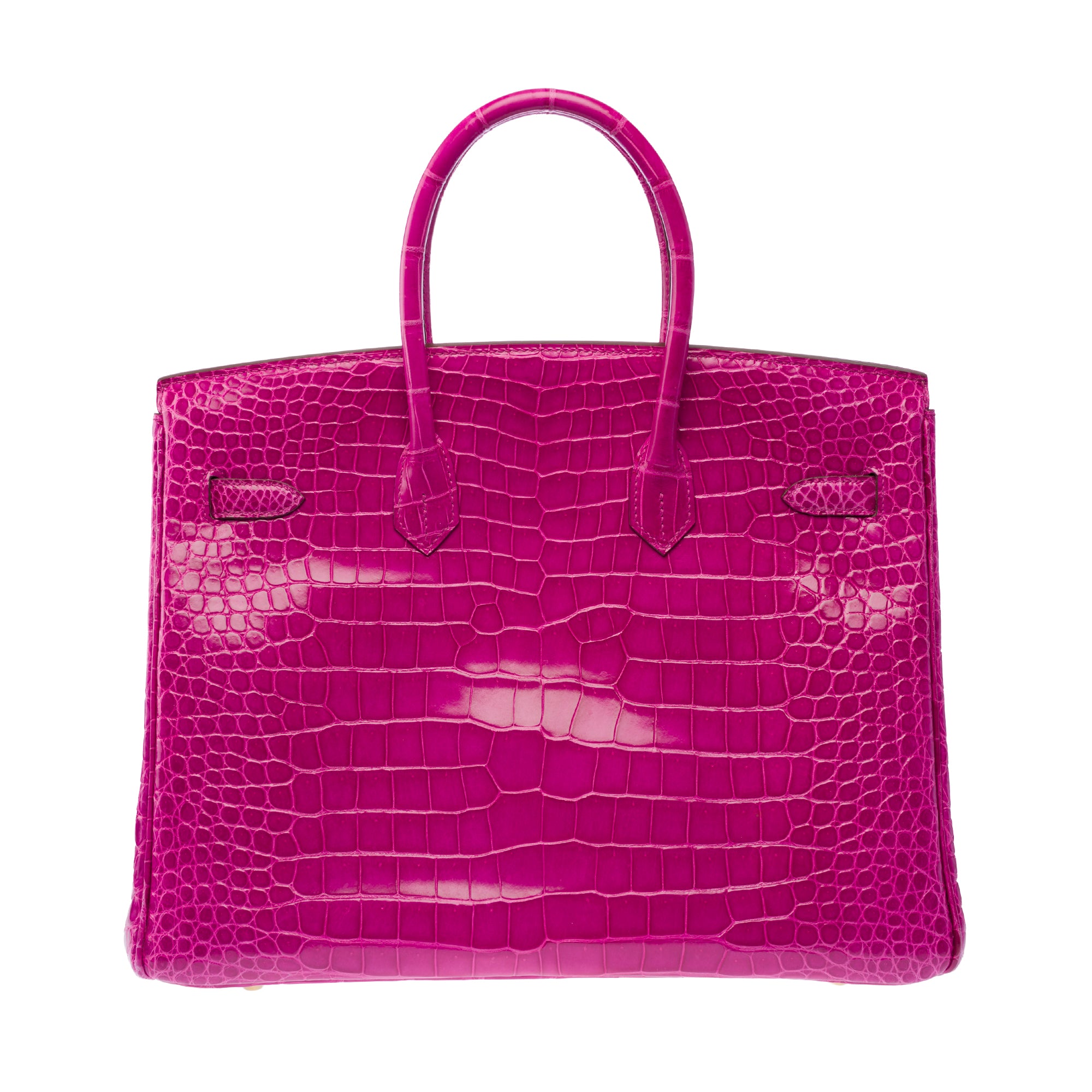 Sac HERMES Birkin 35 en Cuirs exotiques Rose - 103878
