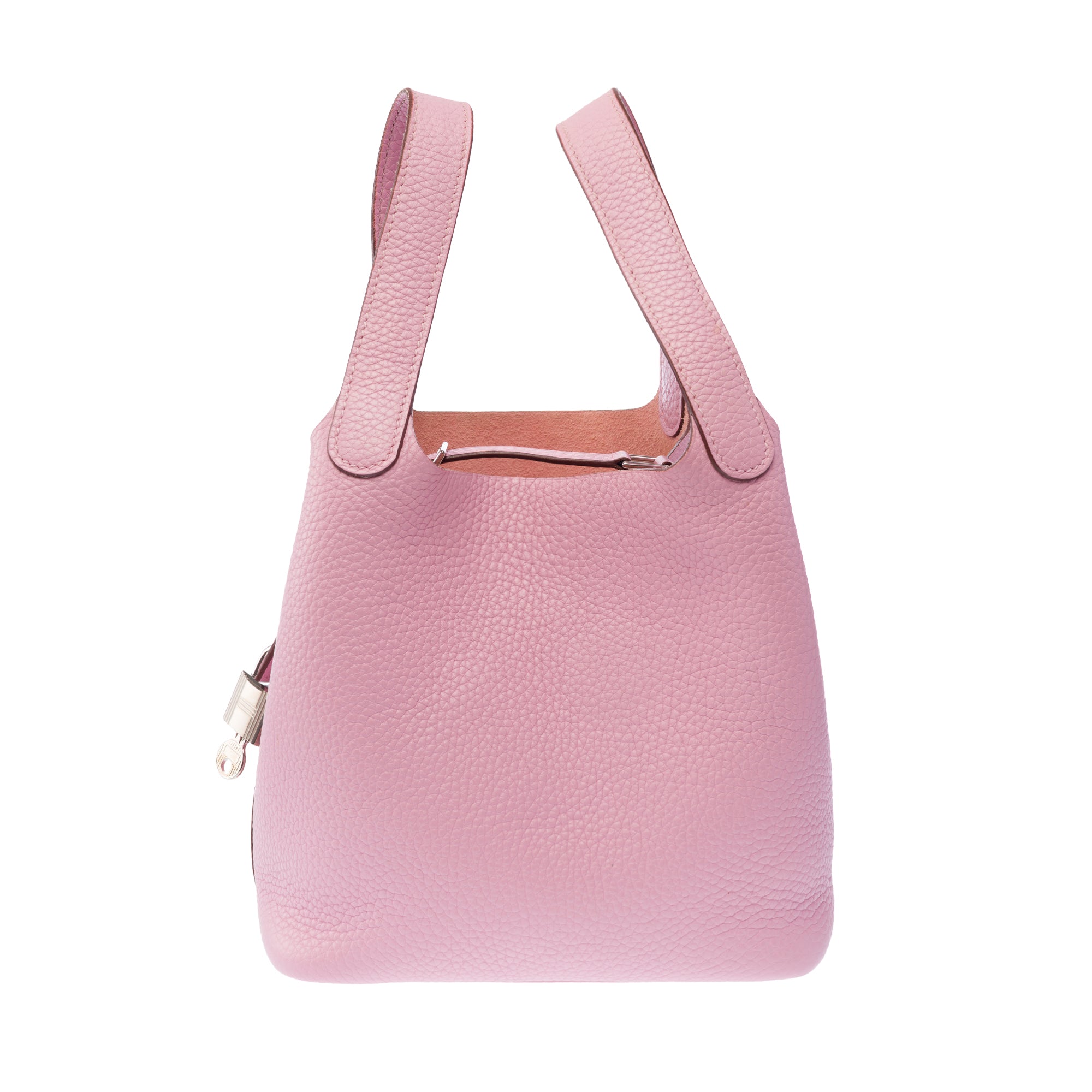 Sac HERMES Picotin en Cuir Rose - 103884