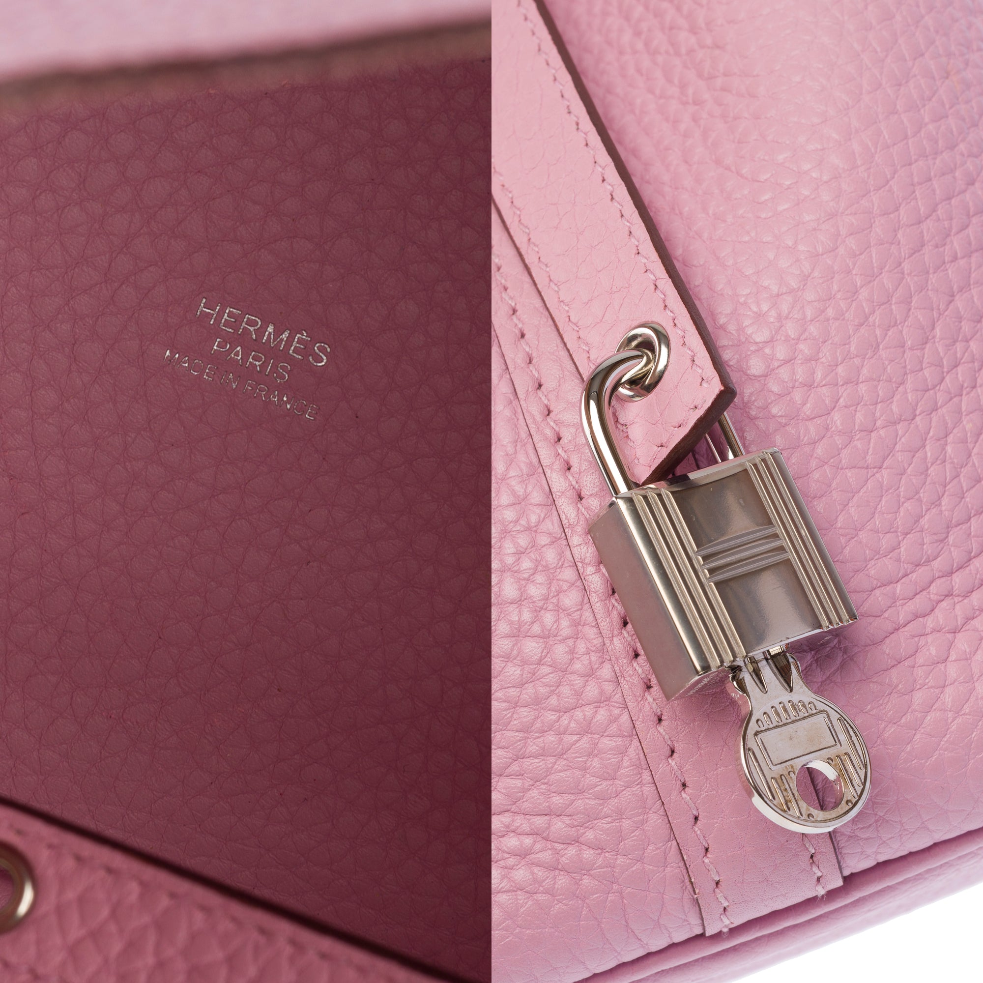 Sac HERMES Picotin en Cuir Rose - 103884