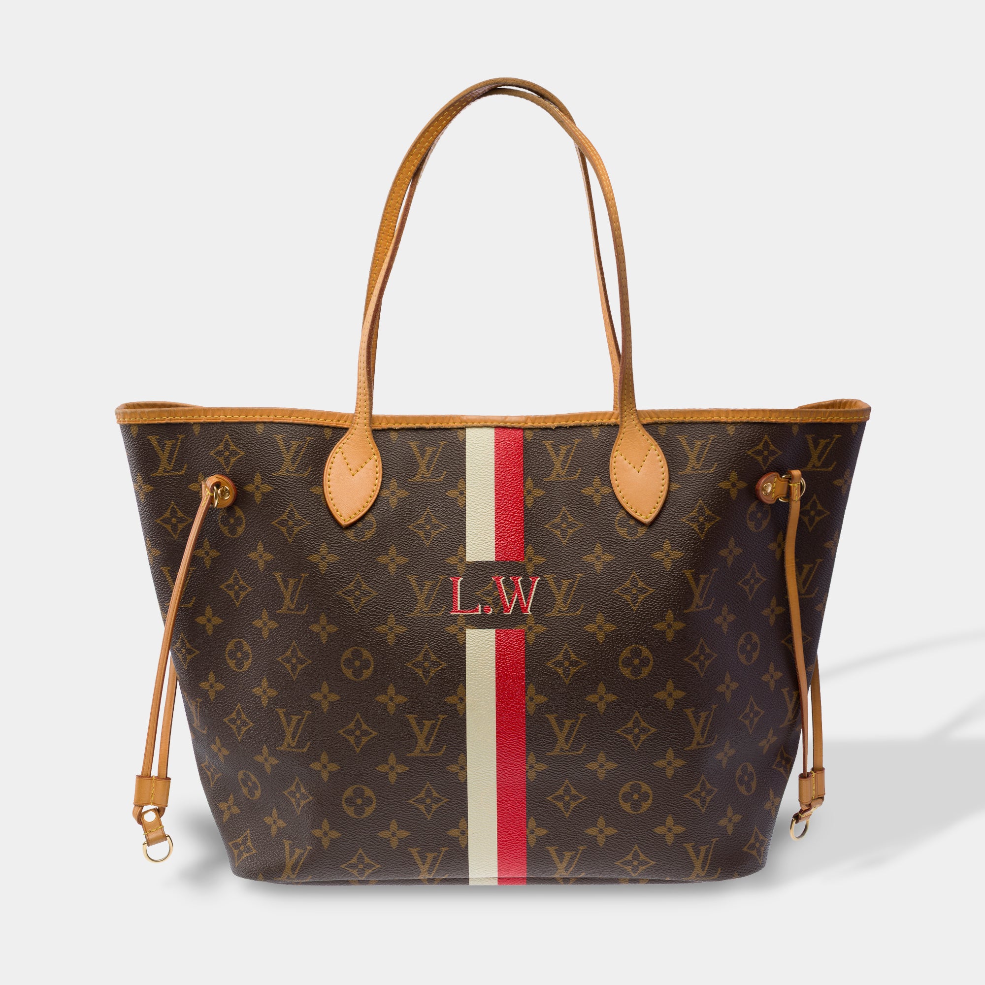 Sac LOUIS VUITTON Neverfull en Toile Marron - 103888