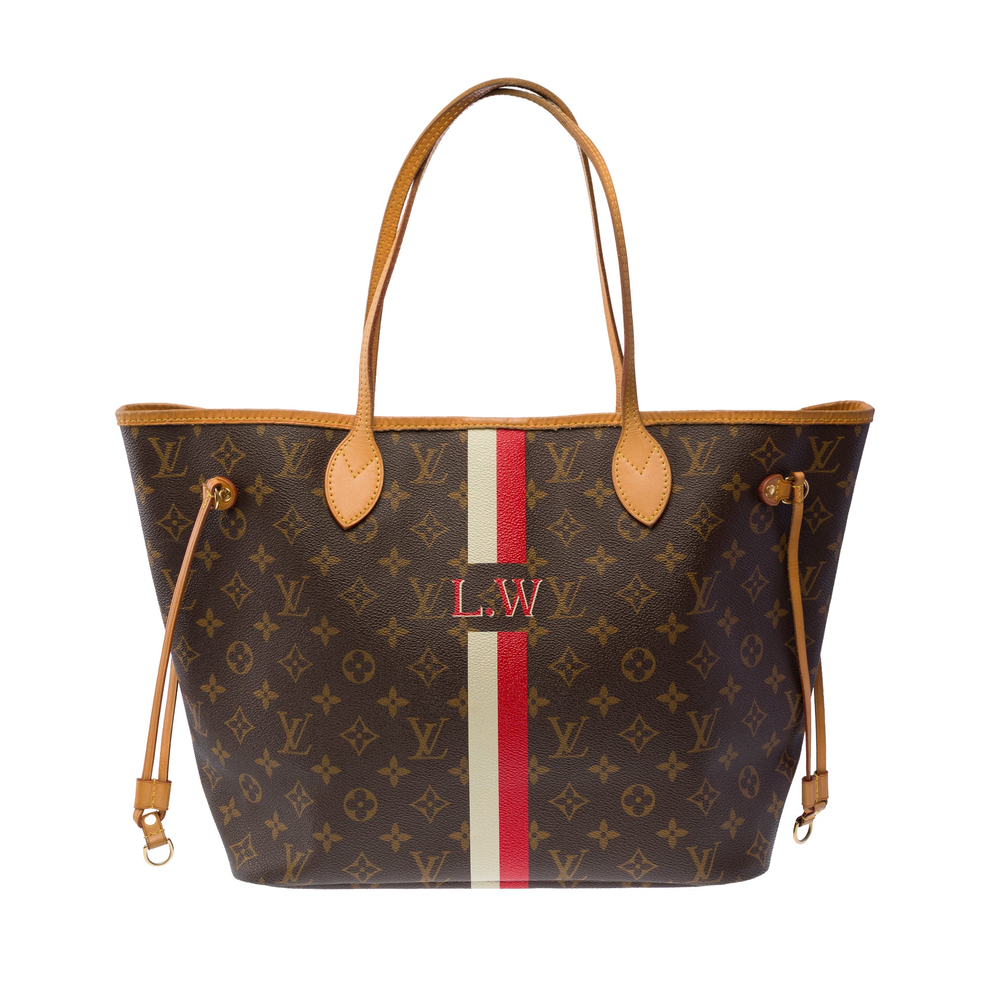 Sac LOUIS VUITTON Neverfull en Toile Marron - 103888