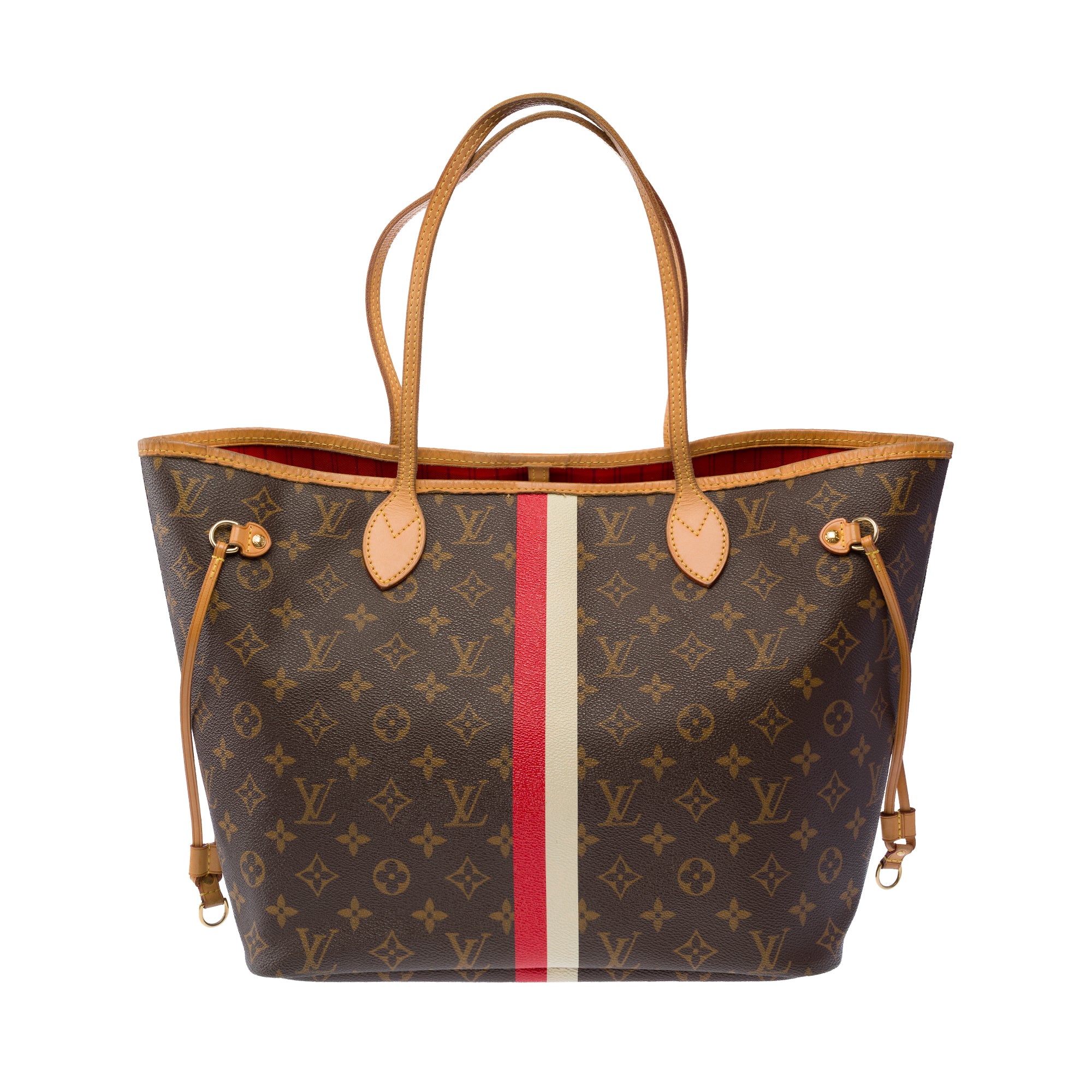 Sac LOUIS VUITTON Neverfull en Toile Marron - 103888