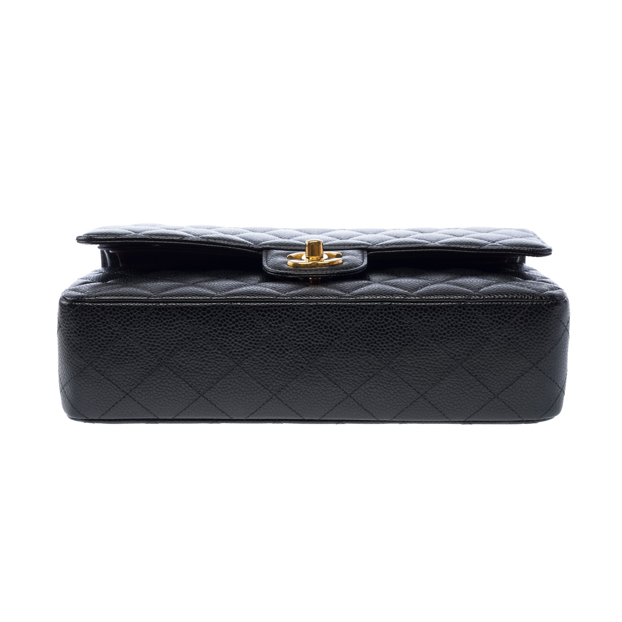 Sac CHANEL Timeless/Classique en Cuir Noir - 103889