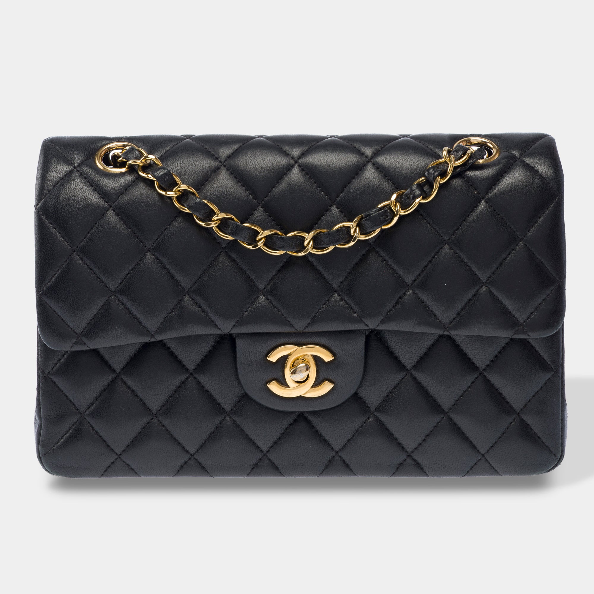 Sac CHANEL Timeless/Classique en Cuir Noir - 103890