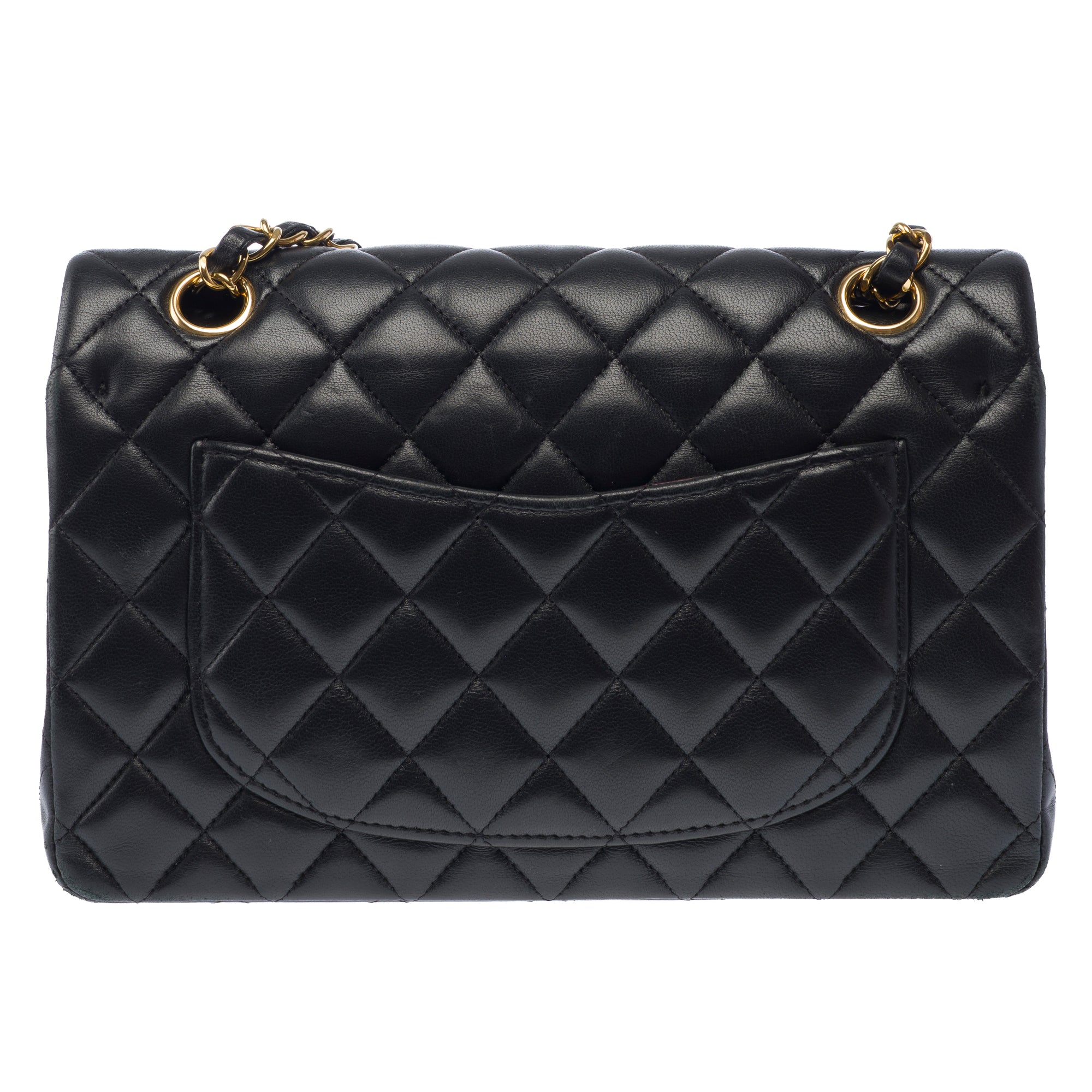 Sac CHANEL Timeless/Classique en Cuir Noir - 103890