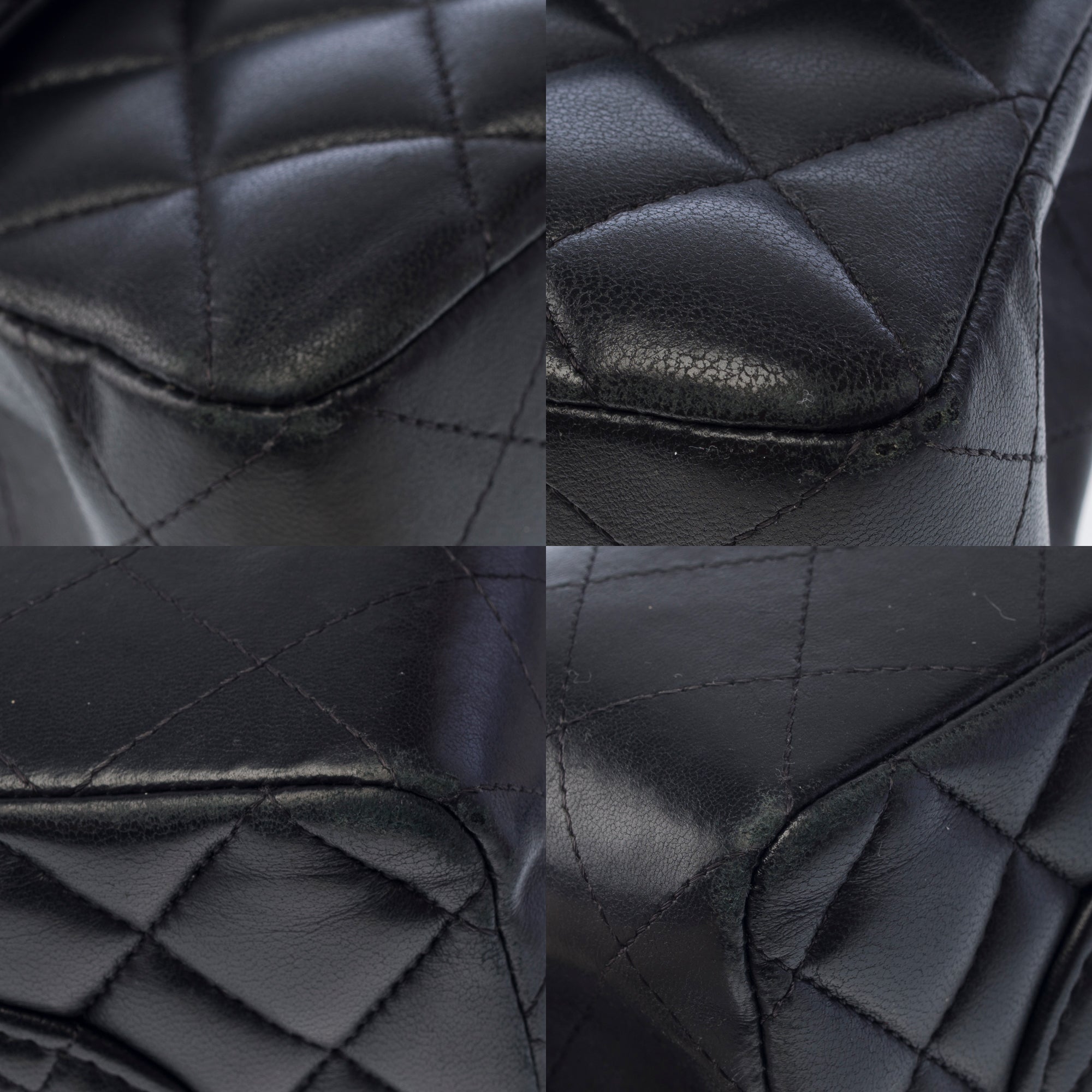 Sac CHANEL Timeless/Classique en Cuir Noir - 103890