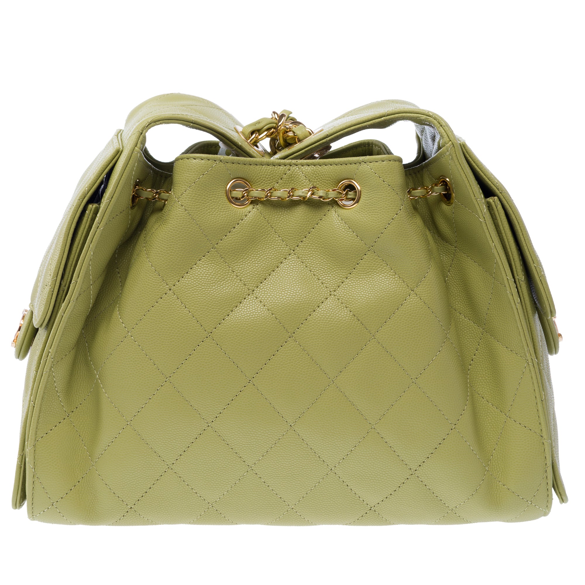 Sac CHANEL en Cuir Vert - 103891