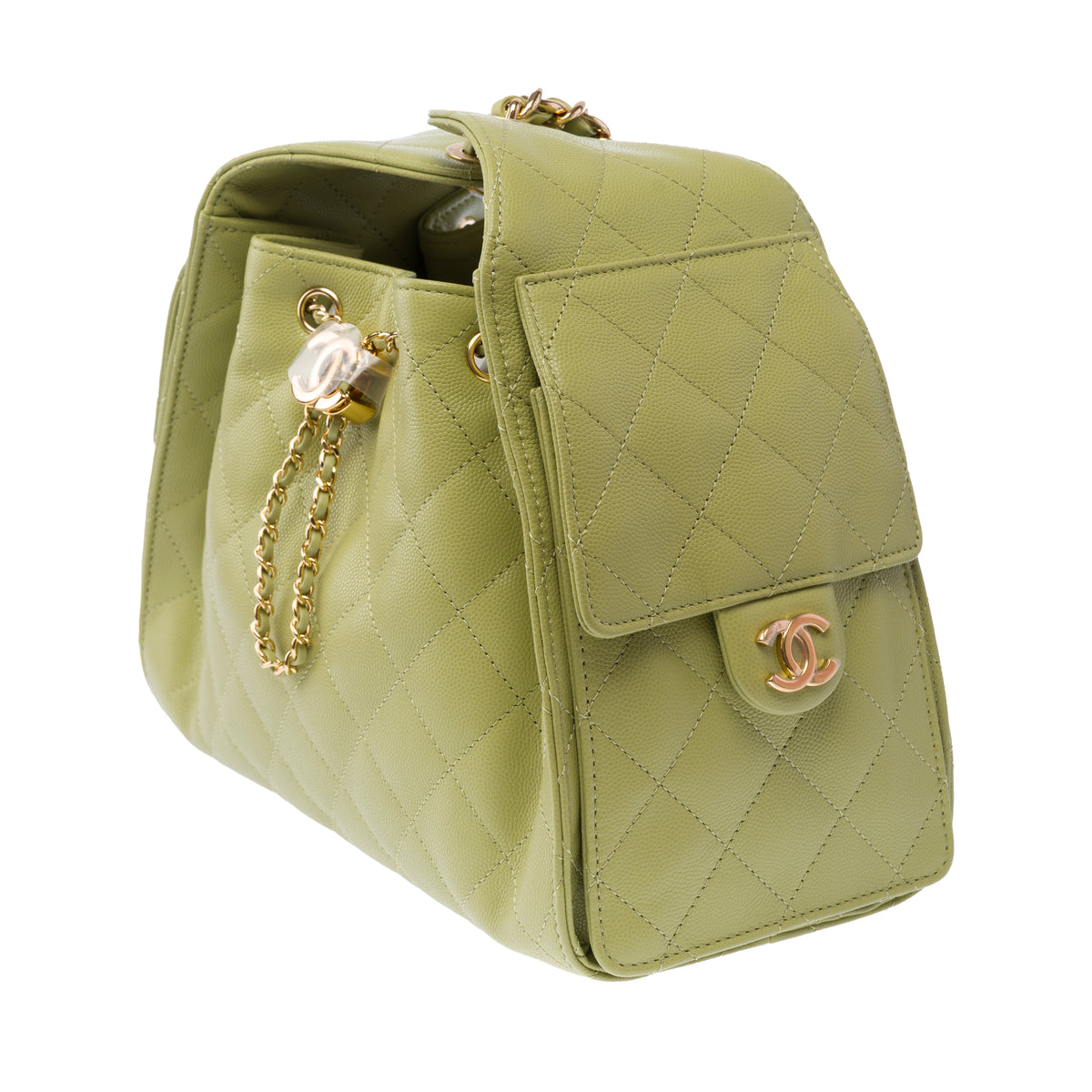 Sac CHANEL en Cuir Vert - 103891