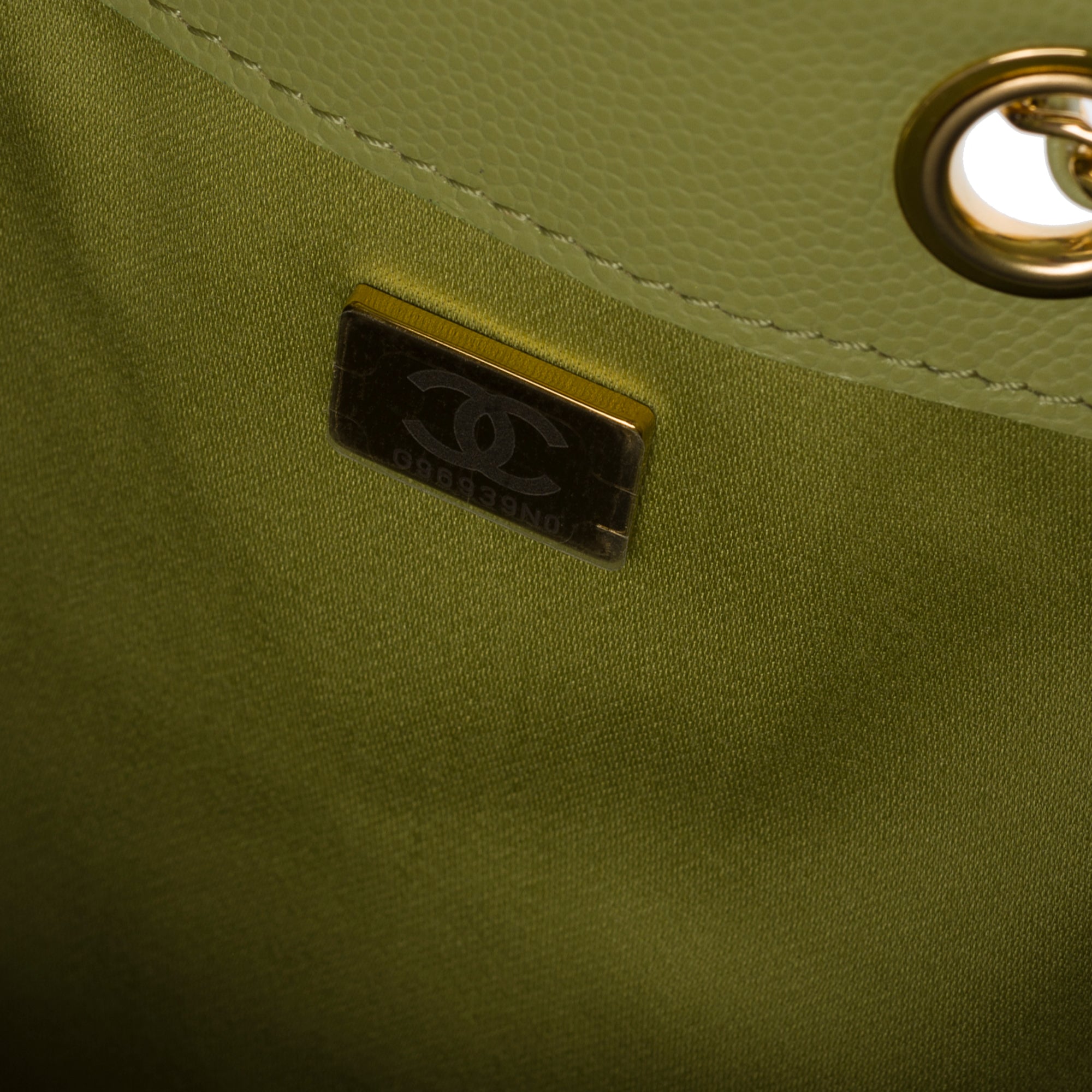 Sac CHANEL en Cuir Vert - 103891