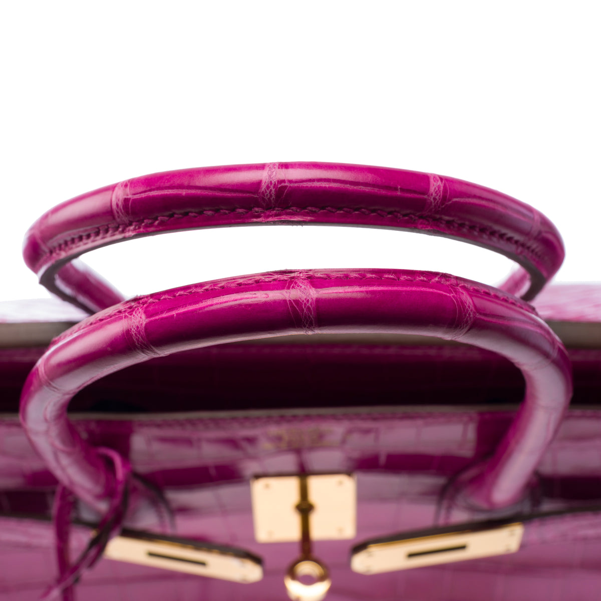 Sac HERMES Birkin 35 en Cuirs exotiques Rose - 103878