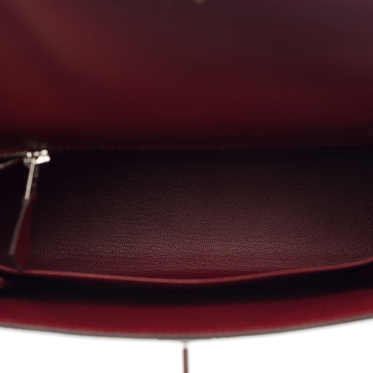 Sac HERMES Kelly 25 en Cuir Rouge - 103897
