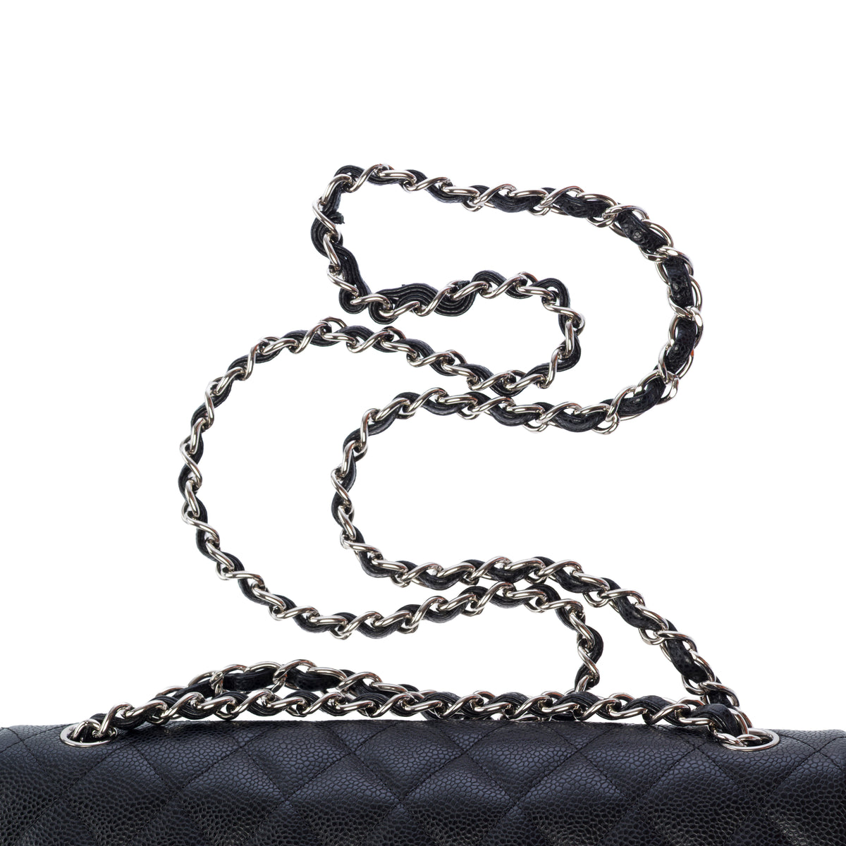Sac CHANEL Timeless/Classique en Cuir Noir - 103637