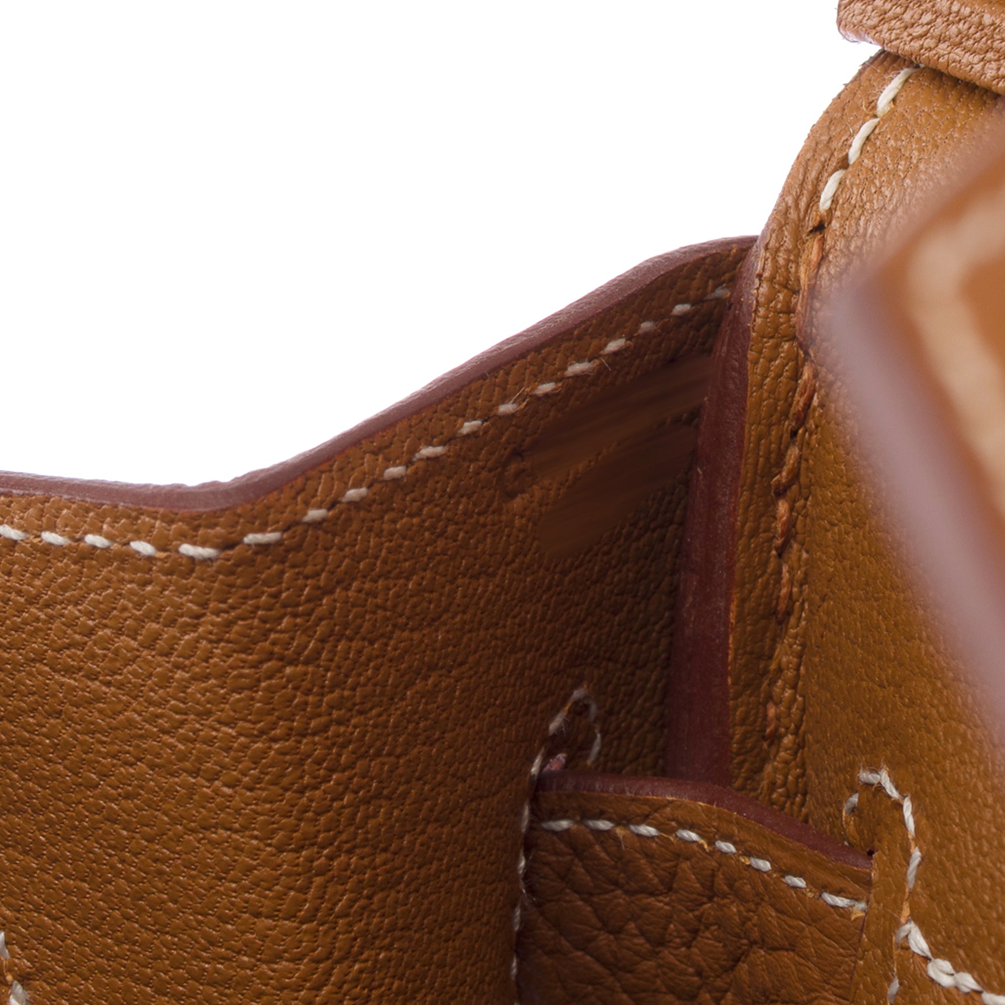 Sac HERMES Birkin 35 en Cuir Doré - 103895